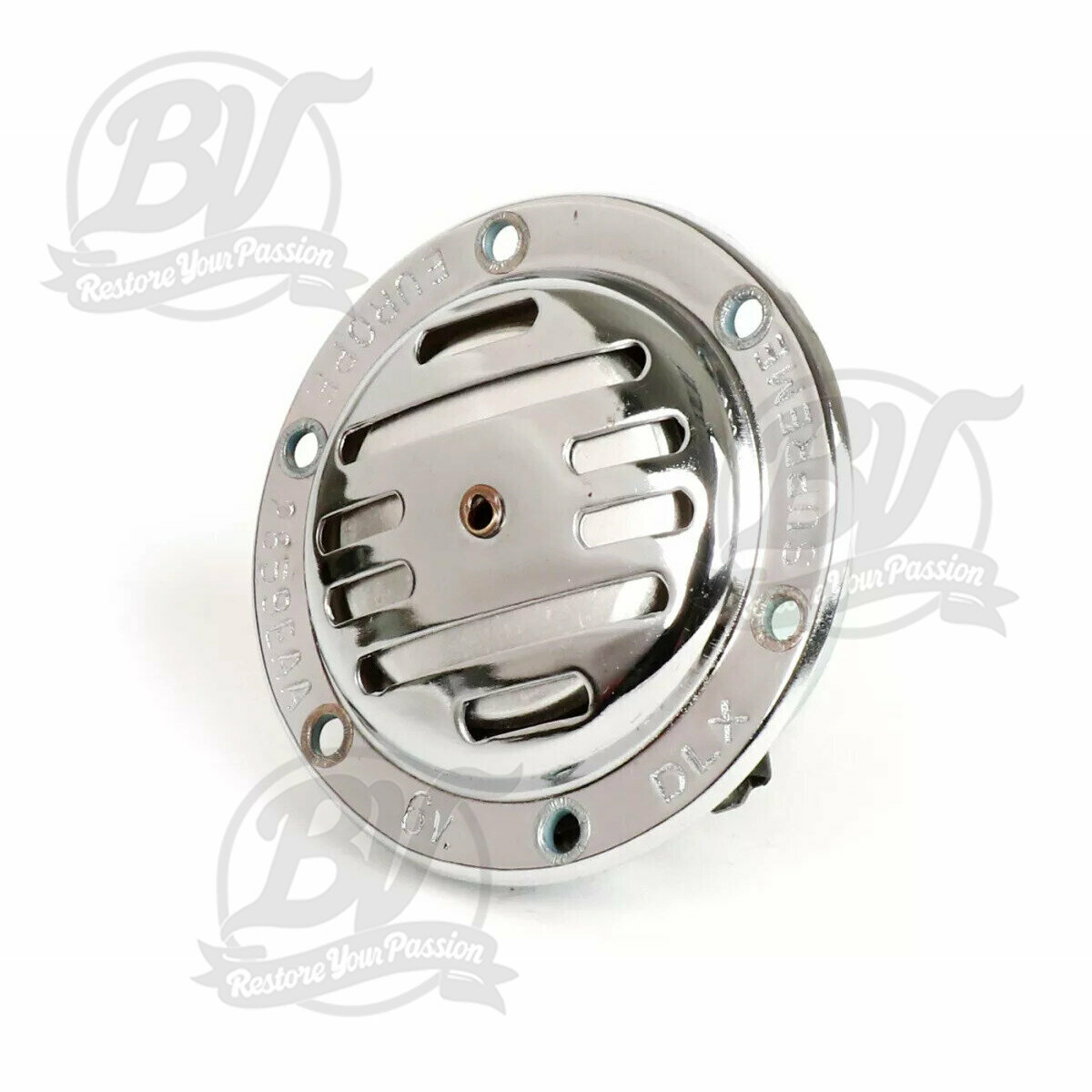 Klaxon 12V CA- Vespa - &Oslash;=75mm - chrom&eacute;