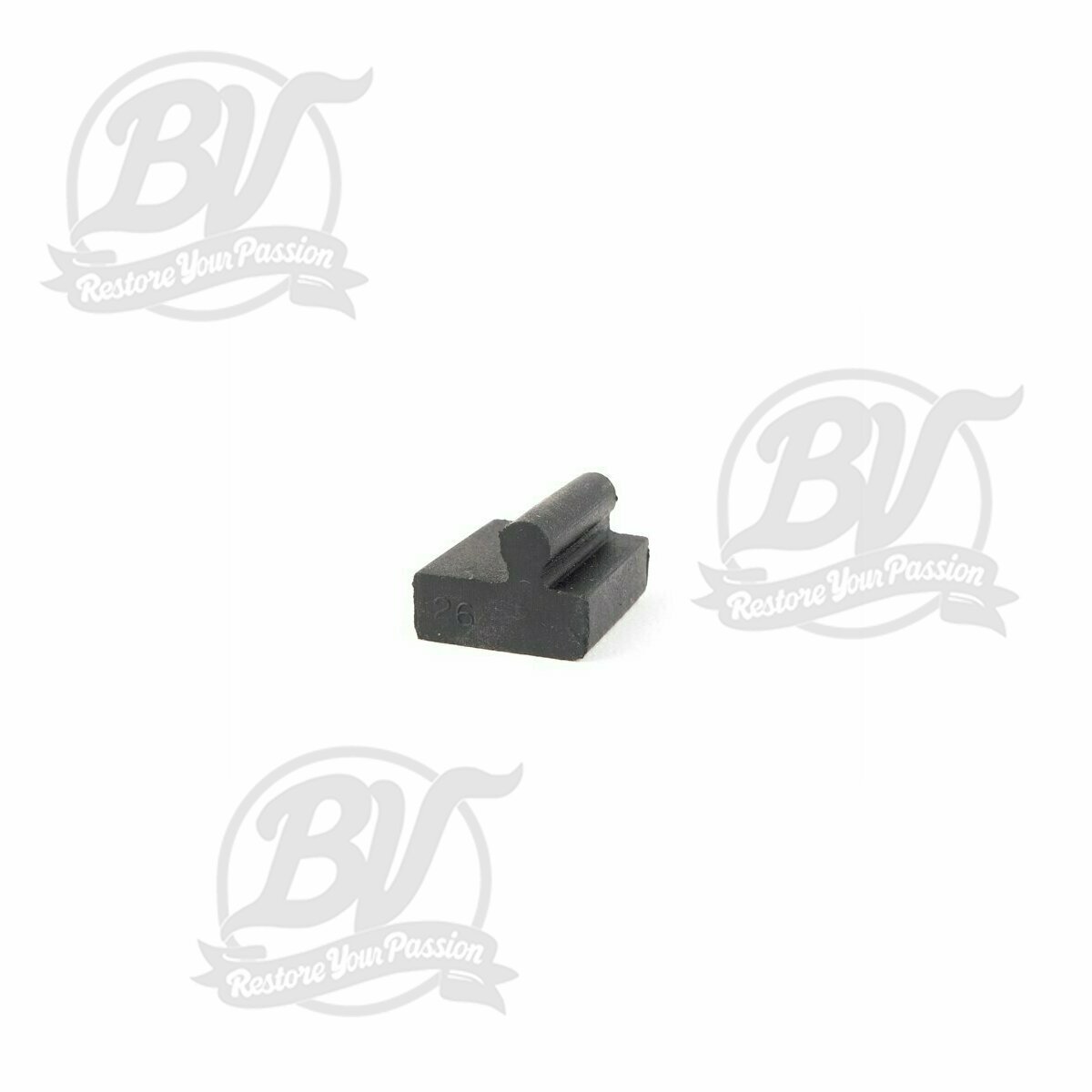 Tampon but&eacute;e de kick Vespa V50, V90, PV125, ET3, PK S - 20x24x9mm