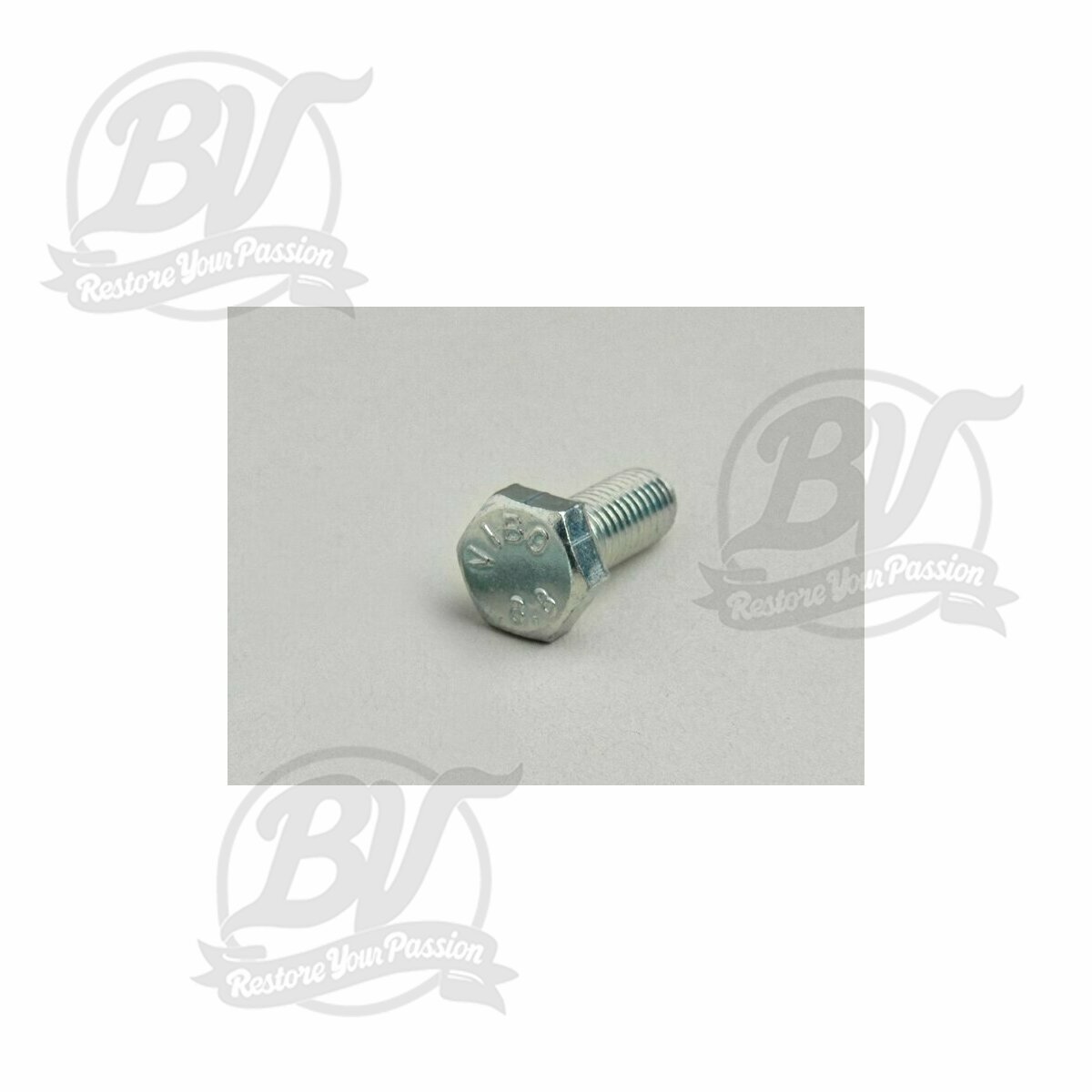 Vis &agrave; t&ecirc;te hexagonale filetage total ISO 4017 / DIN 933 M8x20