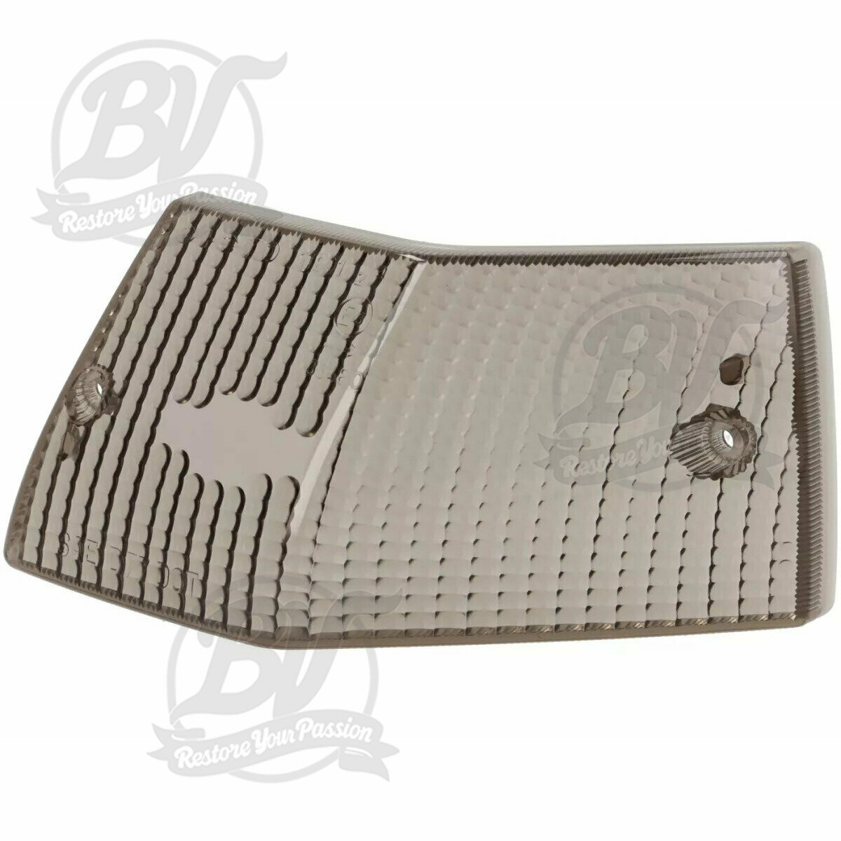 Cabochon clignotant Vespa PX arri&egrave;re droit - teint&eacute;