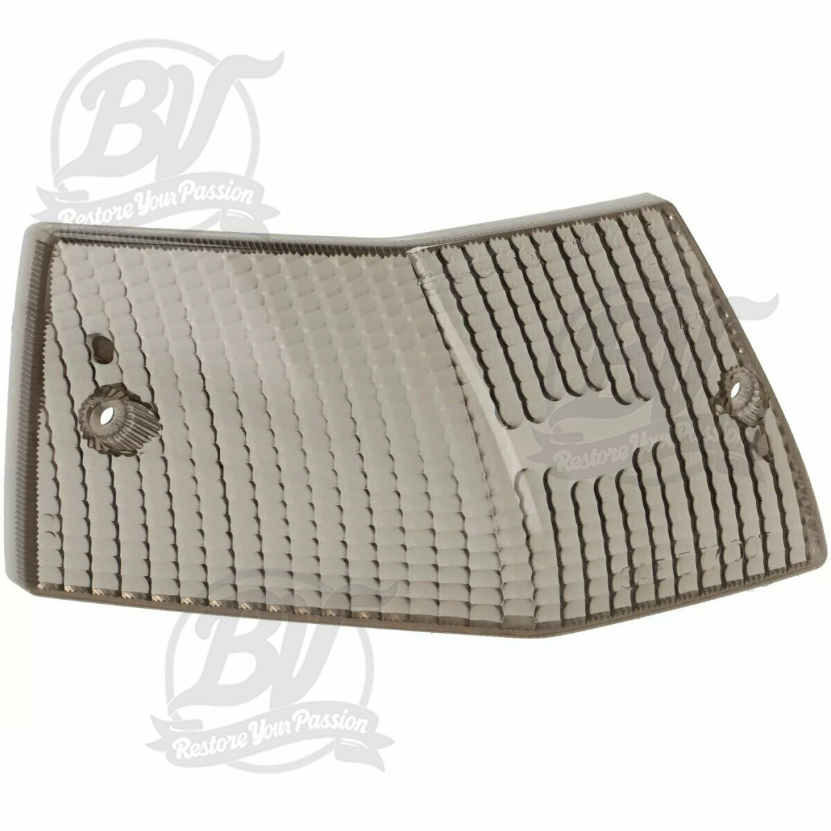 Cabochon clignotant Vespa PX arri&egrave;re gauche - teint&eacute;