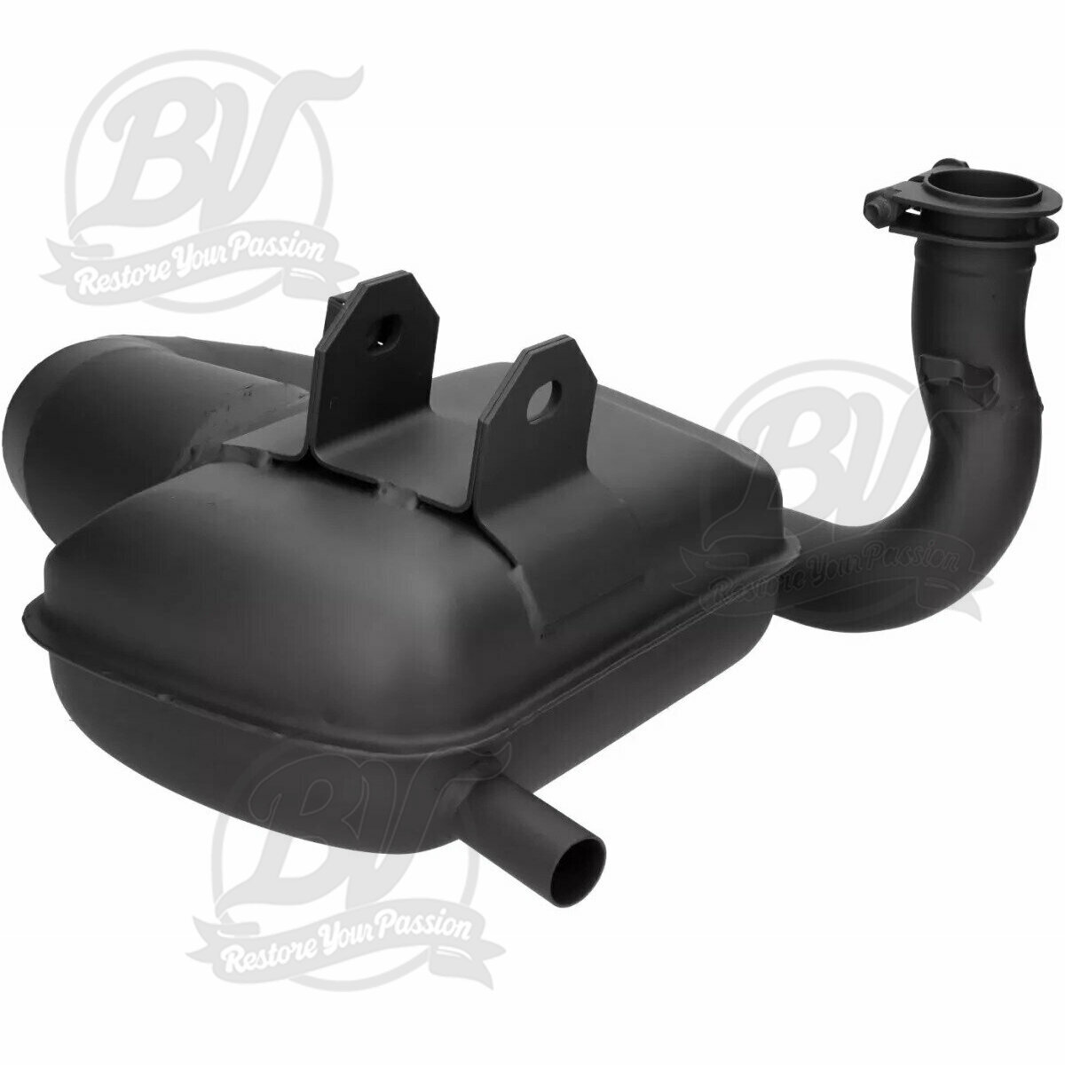 Pot d'&eacute;chappement BGM Pro BigBox SPORT V2 (BBS2) / Vespa PX80, PX125, PX150