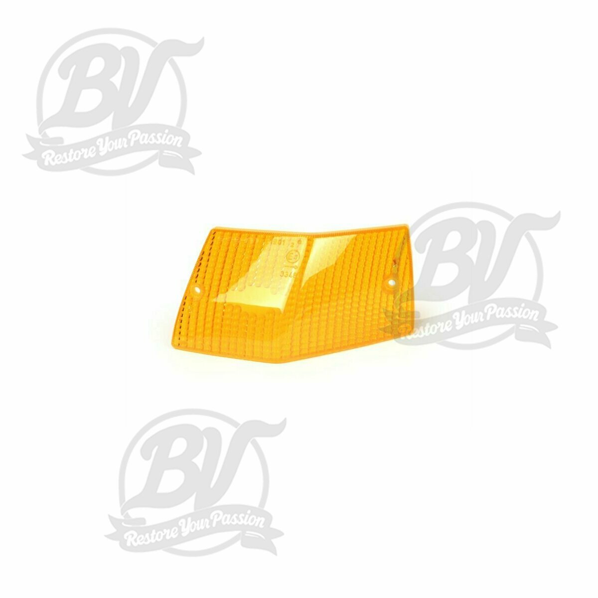 Cabochon clignotant Vespa PX arri&egrave;re droit - orange