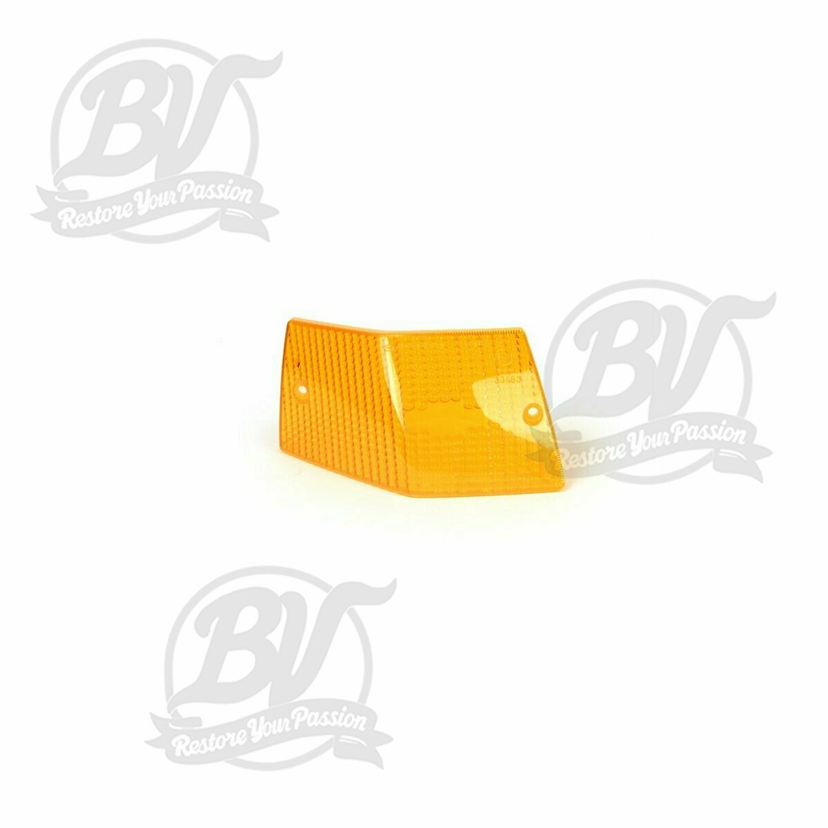 Cabochon clignotant Vespa PX arri&egrave;re gauche - orange