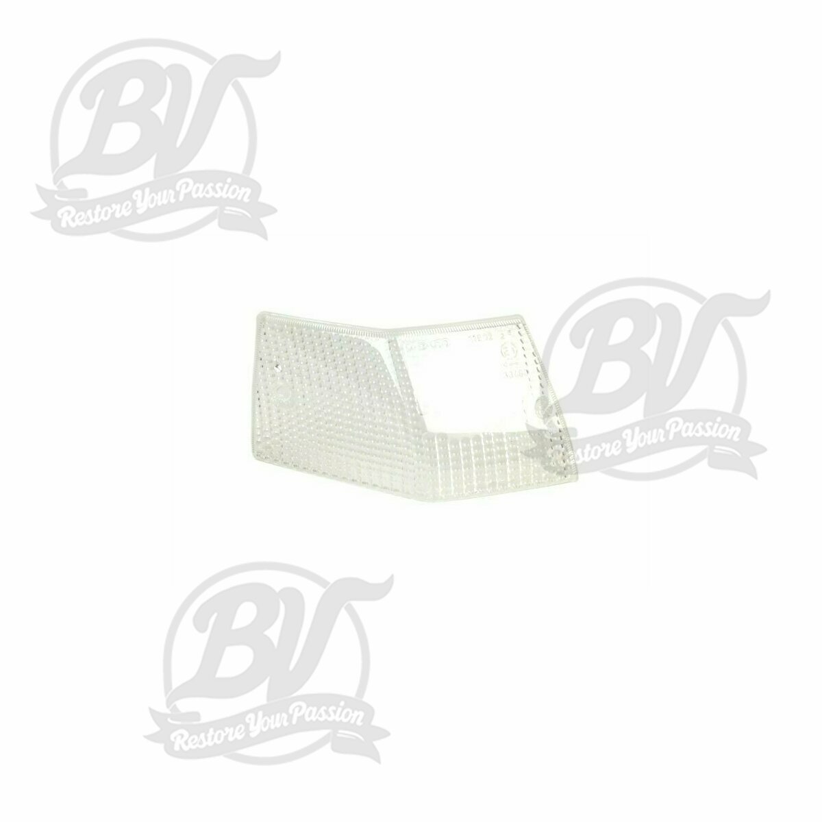 Cabochon clignotant Vespa PX arri&egrave;re gauche - incolore