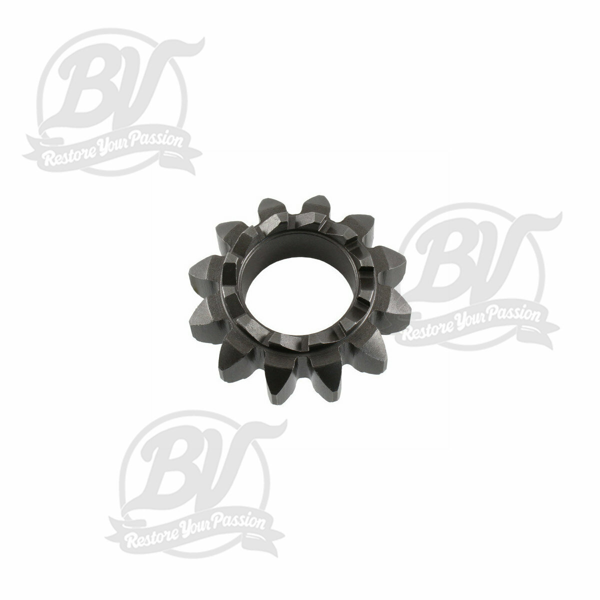 Pignon d&eacute;marreur Vespa P 125X (-146313), P 150X/E (-264564), Sprint150 (VLB1T), GT125 (VNL2T), GTR125 (VNL2T), GL150 (VLA1T), GS160 / GS4 (VSB1T), SS180 (VSC1T) - 12/12 dents, &Oslash;=21,8mm