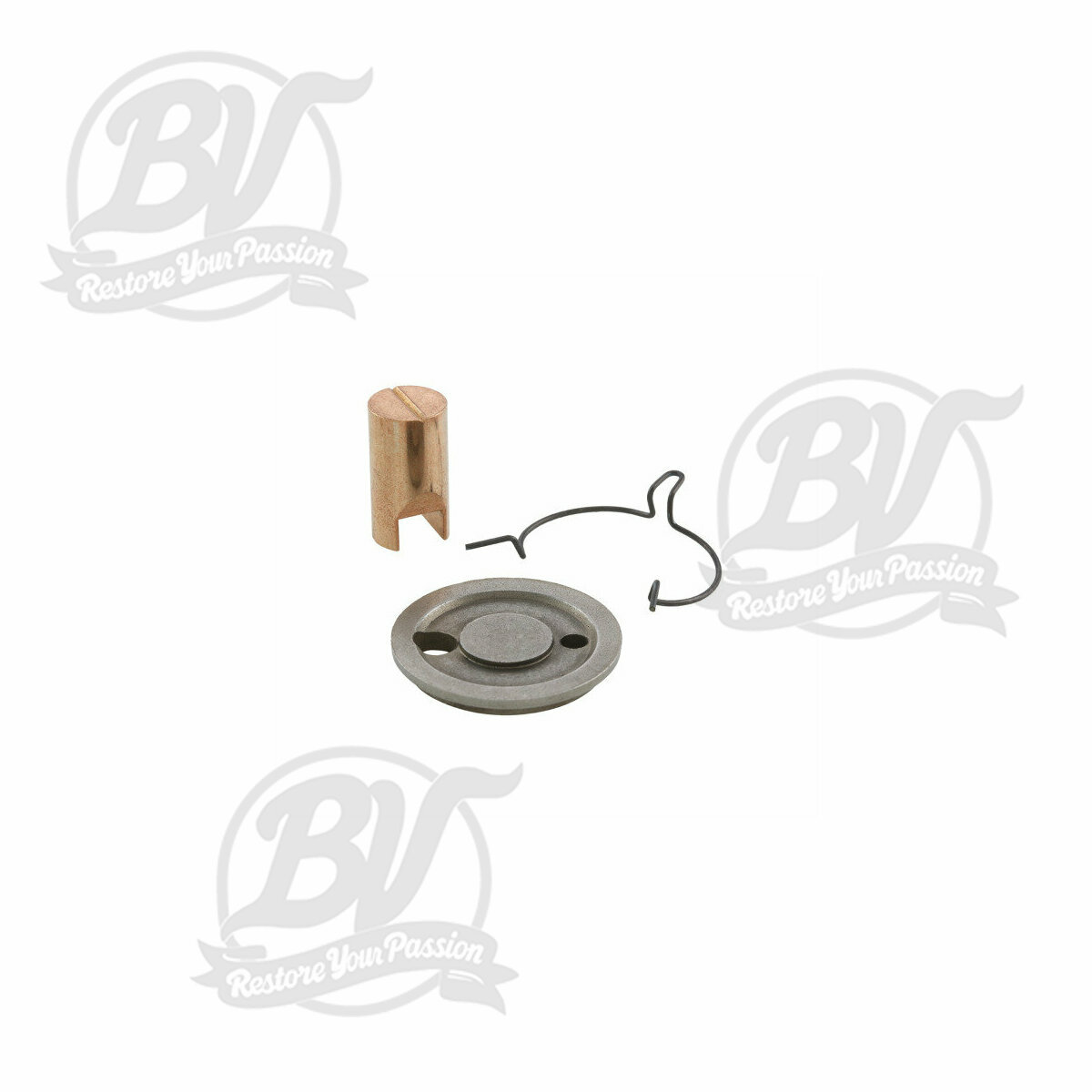 Kit but&eacute;e d'embrayage Vespa V50 (1978-), PV125 (1978-), ET3 (1978-), PK S, PK XL1 - 2 dents