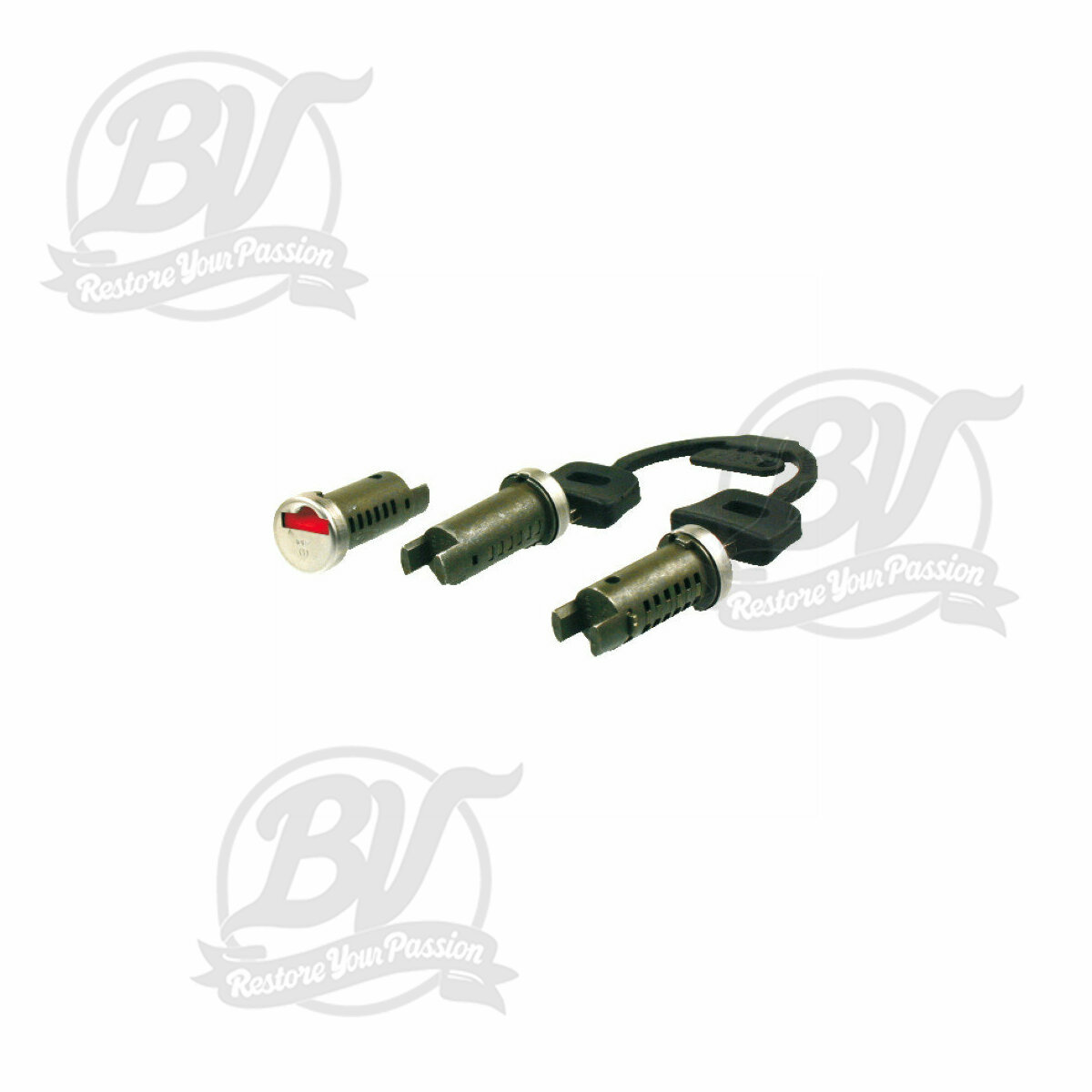 Kit Serrure 3 cylindres Vespa PX/PK