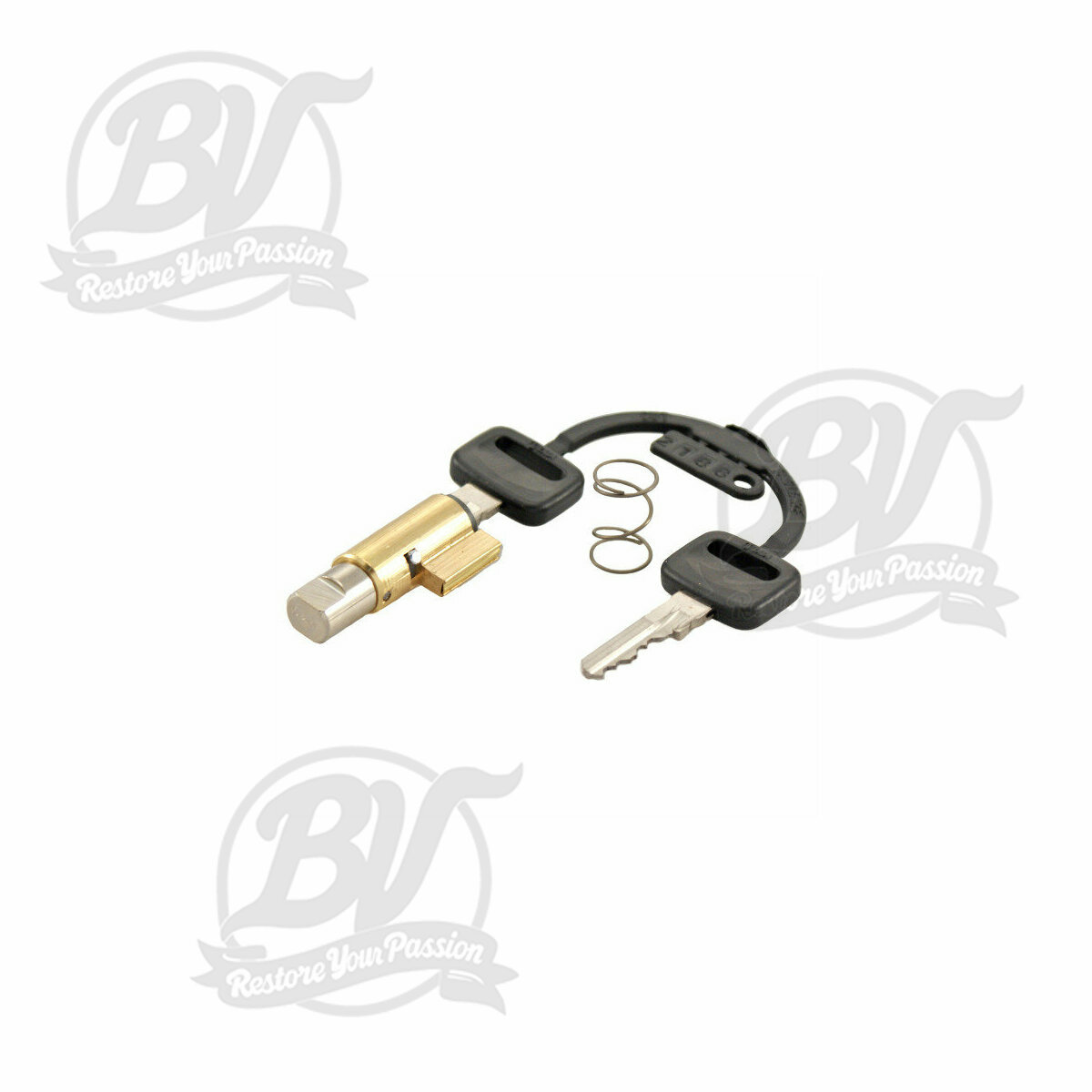 Serrure Blocage de la direction ZADI Piaggio vespa 50 1 serie-ciao special lc-sc-boxer-bravo 152096 - 139188