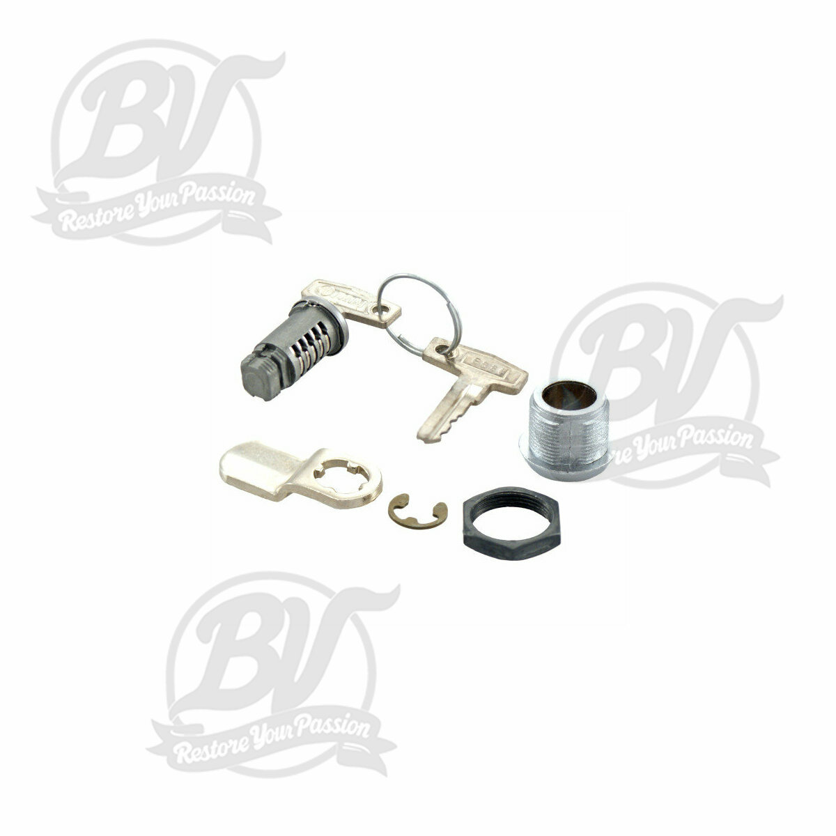 Serrure de porte lat&eacute;rale ZADI Piaggio Vespa 50-90-125cc/Primavera/Et3
