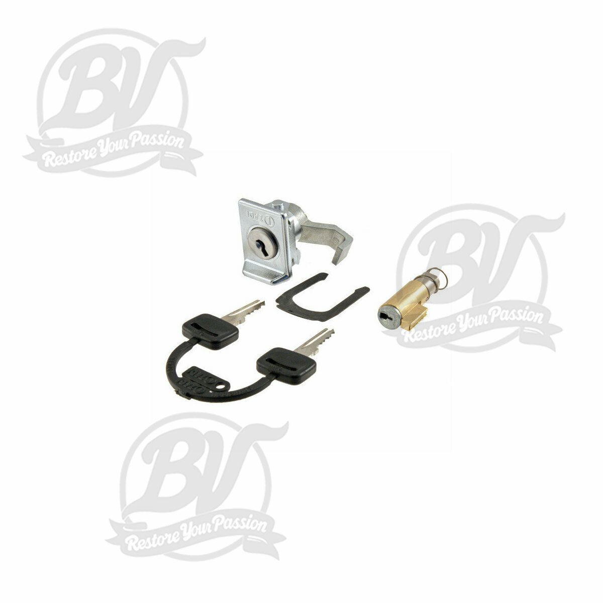 Jeu de Neiman 38,5x4mm et verrou Vespa