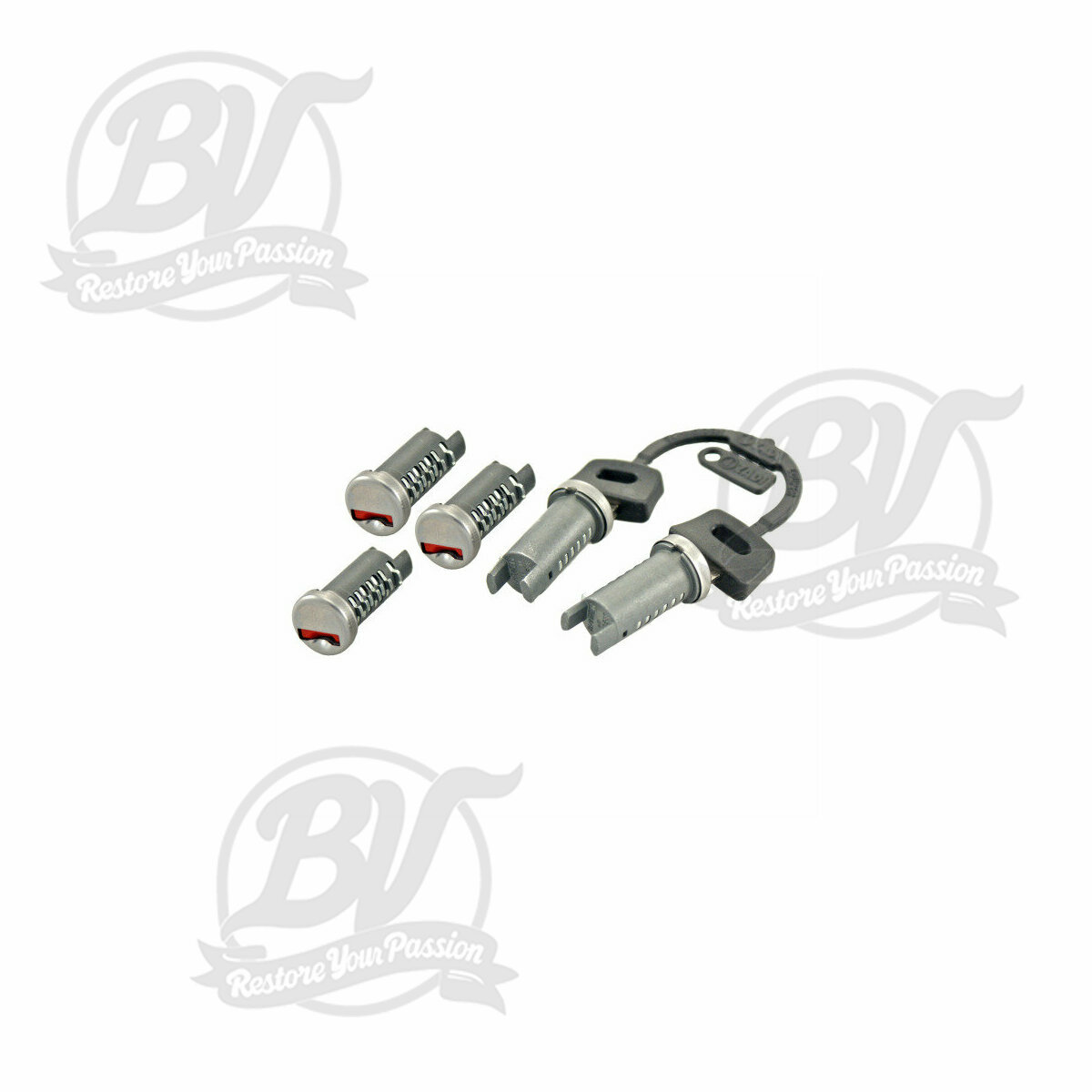 Kit barillets serrures 5 pi&egrave;ces