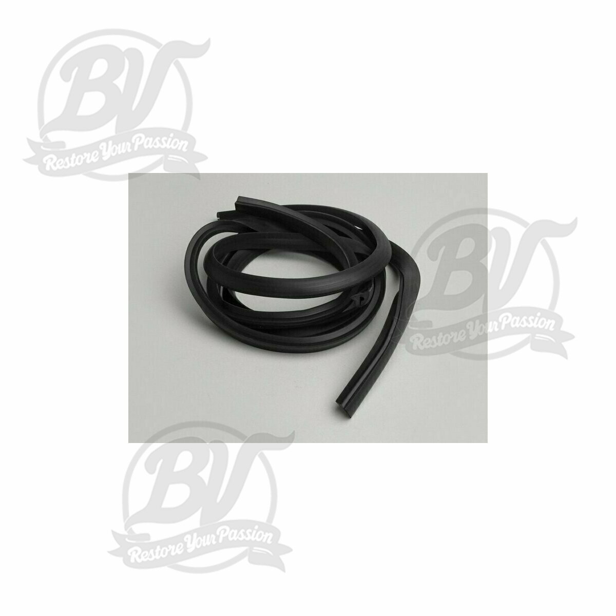 Paire de joints d'aile en caoutchouc Vespa PX (-1984) - noir