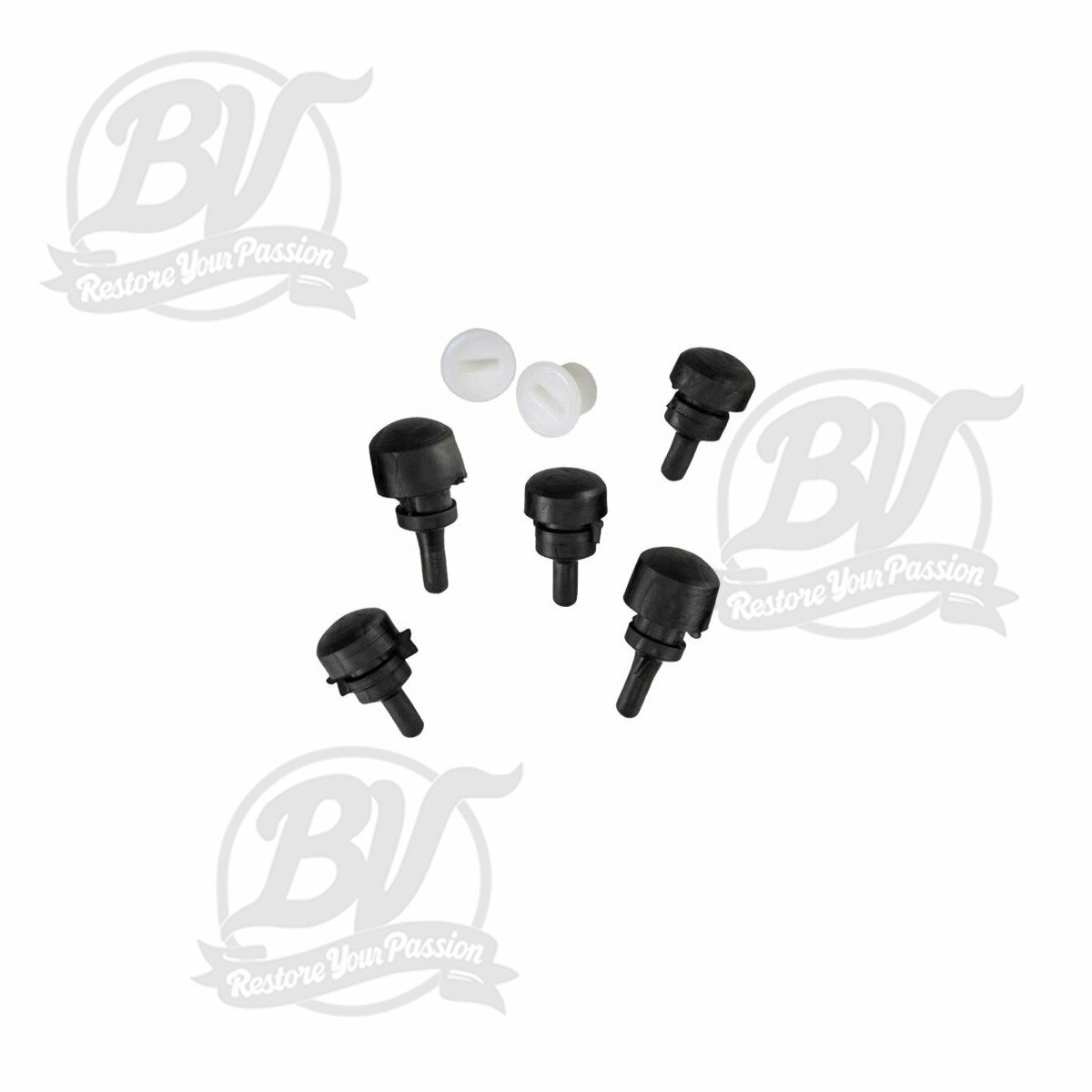 Kit en caoutchouc porte moteur avec douilles Small Frame