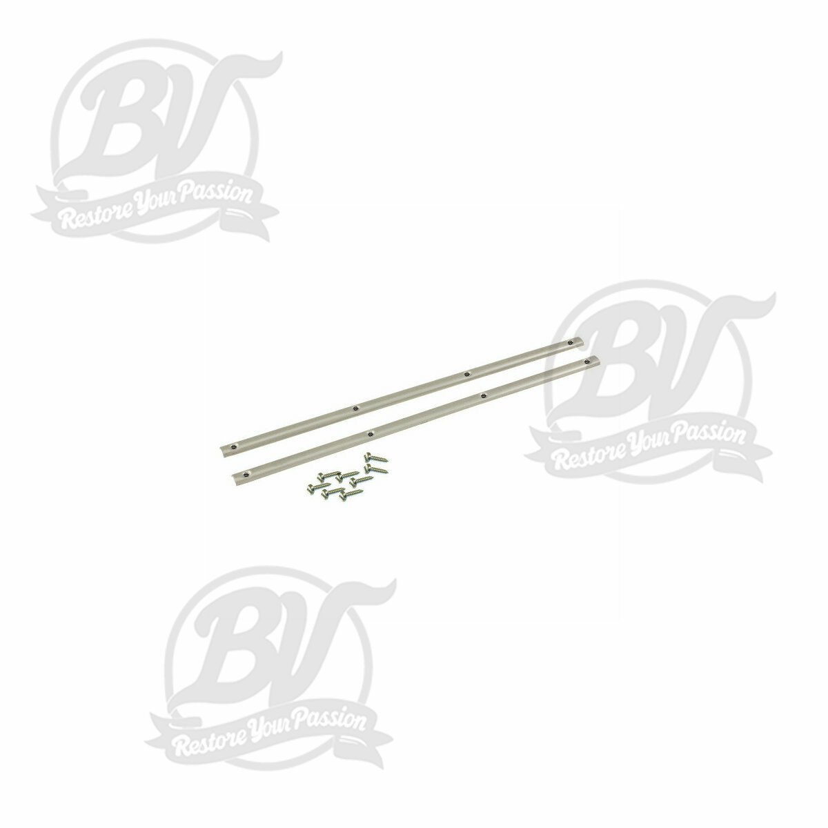 Kit baguettes fixation tapis poutre central Vespa PX (-1984)