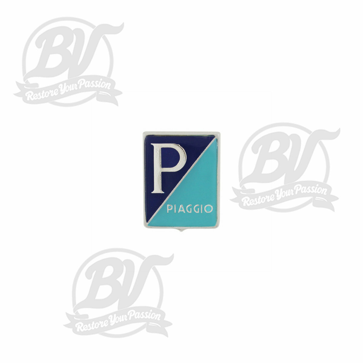 Badge Scudetto RMS Classic Piaggio Genova Vespa 125cc VN1-VN2