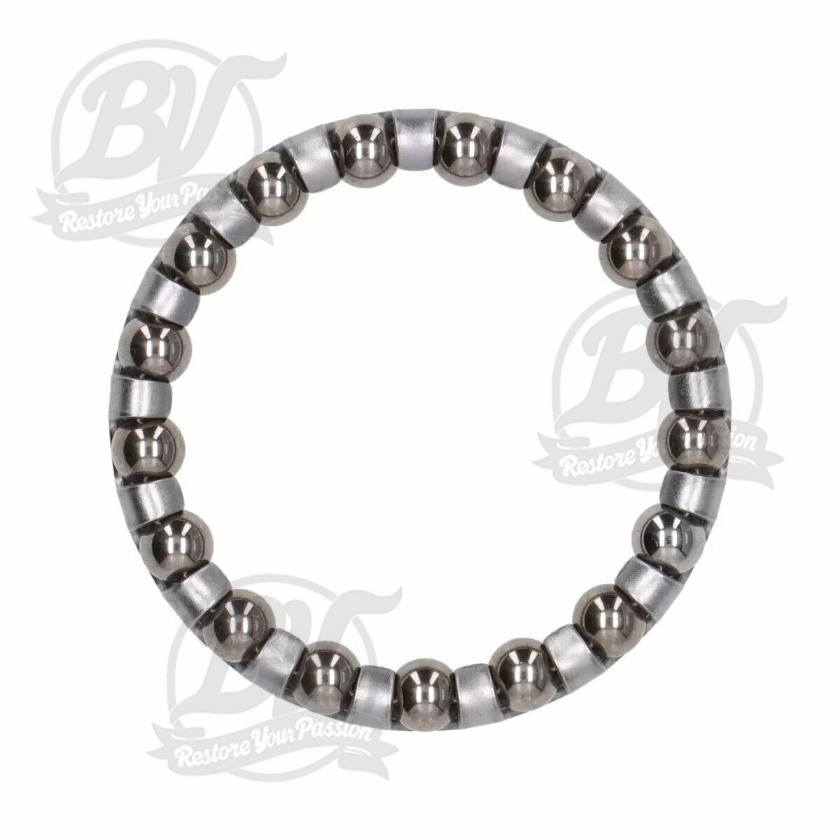 Cage &agrave; billes de direction inf&eacute;rieure billes= 1/4"=6,35mm