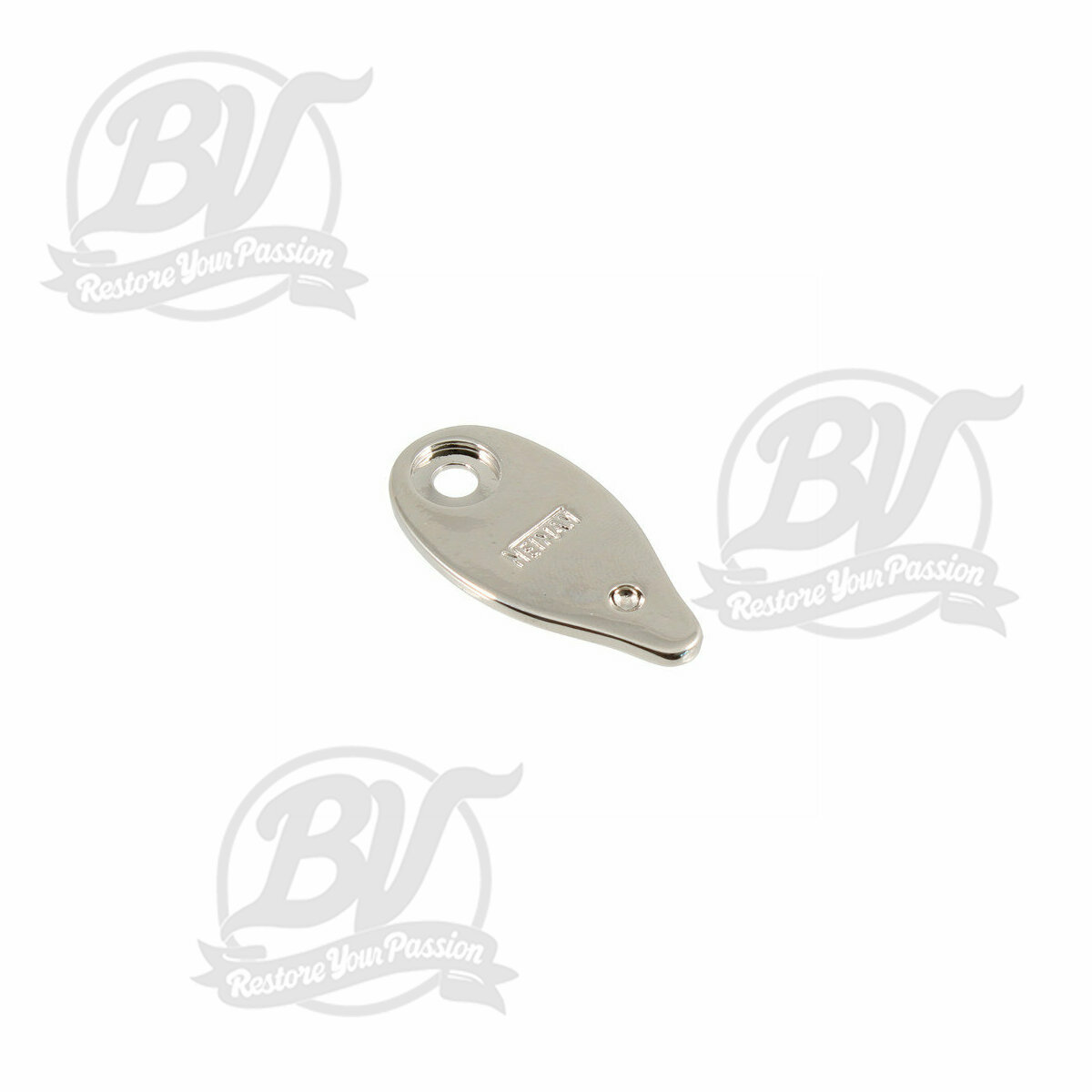 Couvercle de verrou de direction ovale trou pour rivet &Oslash;=4.5mm