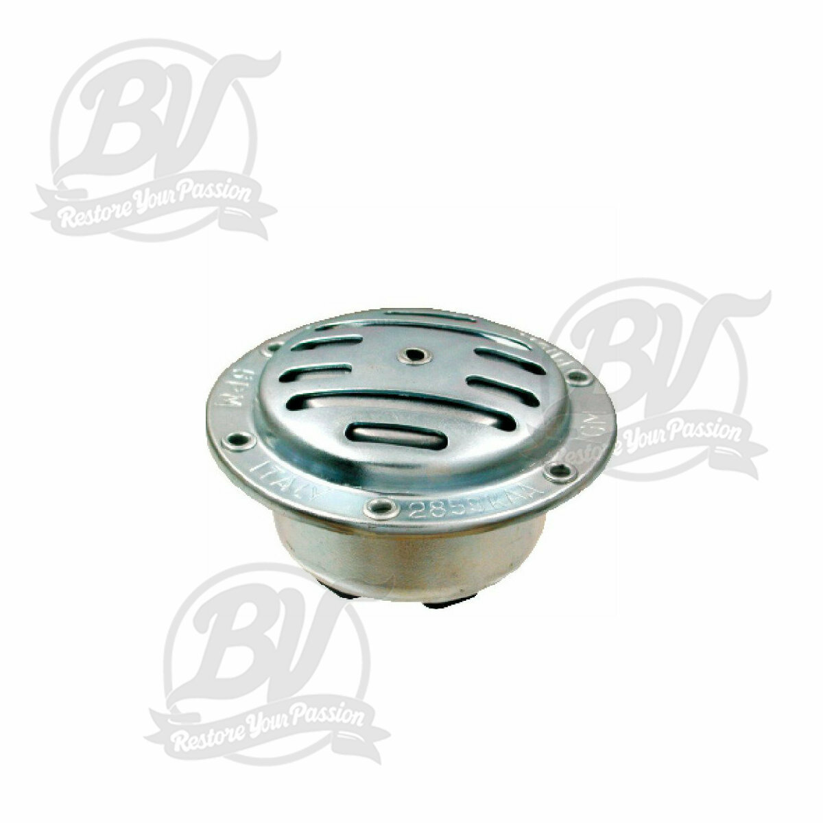 Klaxon 12V CA- Vespa - &Oslash;=75mm - zinc