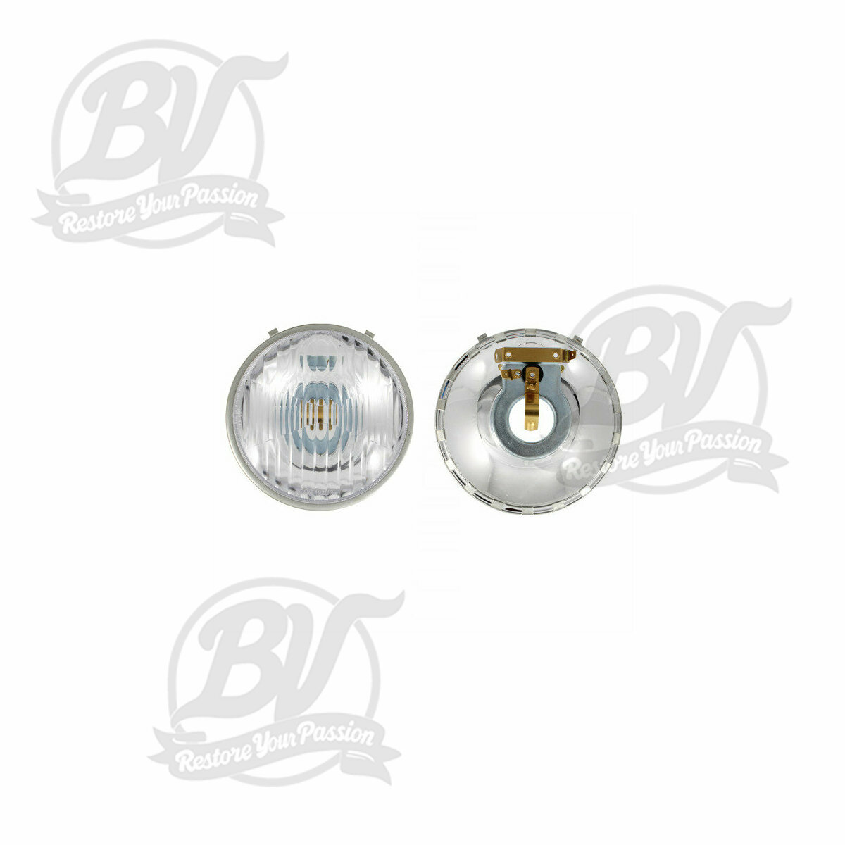 Optique de phare -SIEM, &Oslash;=105/115mm- Vespa Smallframe V50 - 50N (V5A1T 122877-), 50L (V5A1T), 50R (V5A1T)