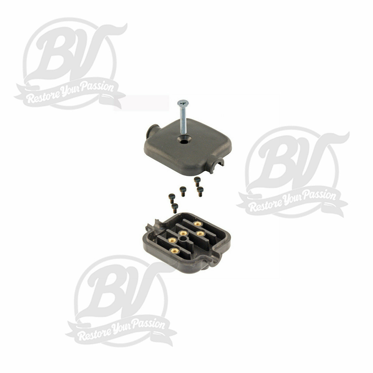 Bo&icirc;tier de connexion moteur Vespa Large Frame