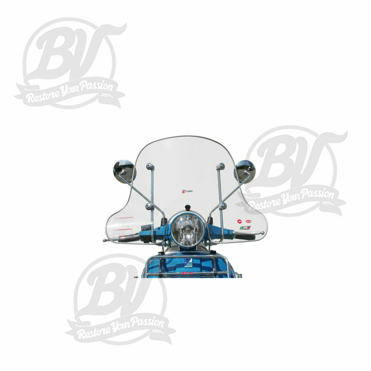 Pare-brise FACO Vespa PX80, PX125, PX150, PX200