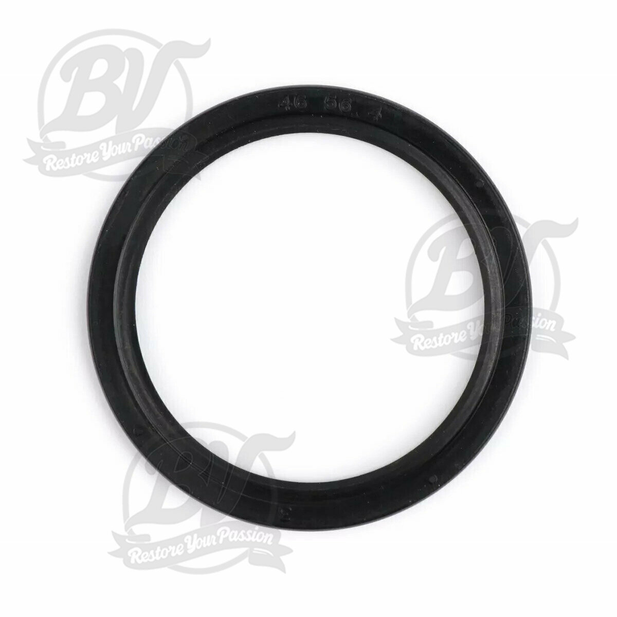 Joint spi 46x56x4mm - (mont&eacute; sur pignon entraineur de compteur Vespa PX (1984-), T5 125cc, Cosa, PK, Gilera Fuoco, Piaggio Hexagon, MP3, Sfera, SKR, Quartz, Zip SP, Vespa ET2, ET4, GT125, GTL, GTS125, GTV, LX, LXV, S)