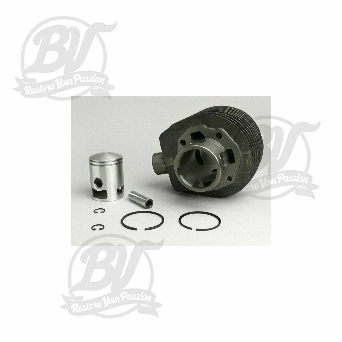 Cylindre -PIAGGIO 125 cc 3 transferts- Vespa PX125, GTR125 (VNL2T), TS125 (VNL3T)