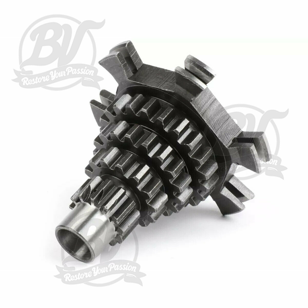 Arbre primaire Vespa PX125 (VNX1T depuis no. 146314), PX150 (depuis no. 264565), PX200, T5 125cc, Cosa, Rally180 (VSD1T), Rally200 (VSE1T) - 12-13-17-21 dents