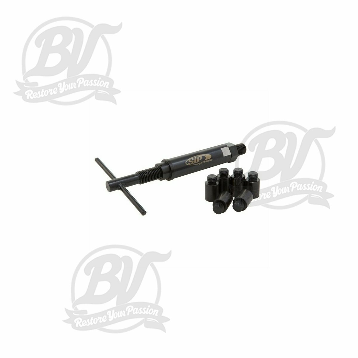 Outil SIP, arbre principal/vilebrequin montage, F-2306849 pour Vespa 50-125/PV/ET3/PK50-125/S/XL/XL2/125 V1-GTR 2&deg;/TS 2&deg;/150 VL-Sprint V2&deg; /Super 2&deg;/PX80-200/PE/Lusso/'98/MY/'11/T5/Cosa