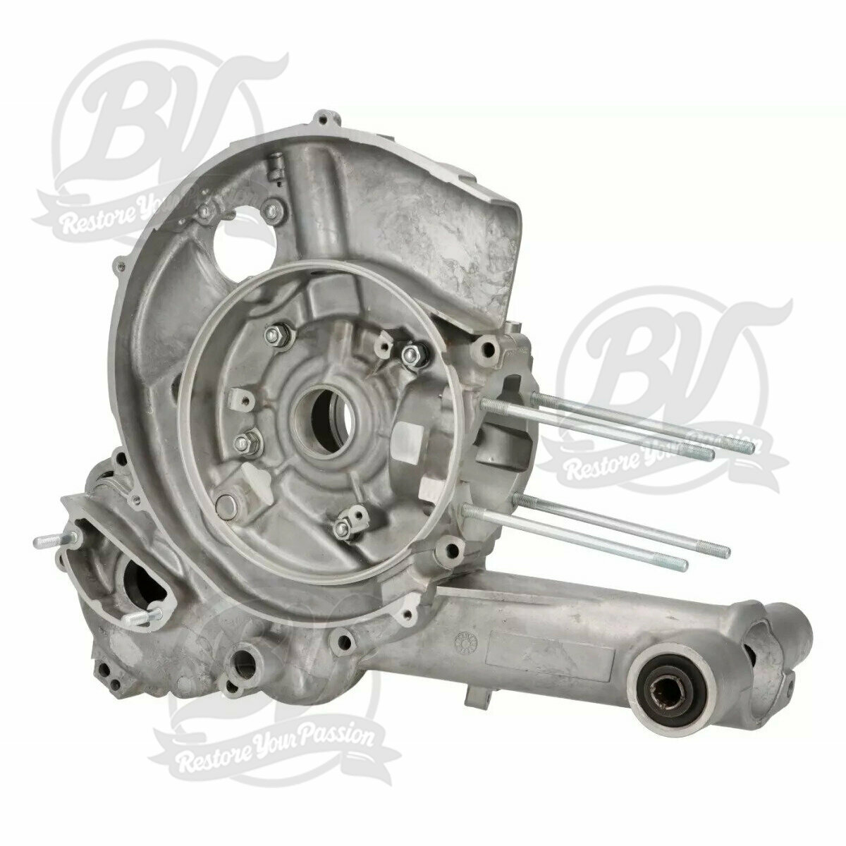 Carter moteur admission &agrave; valve rotative, Elestart, sans lubrification s&eacute;par&eacute;e- Vespa PX125, PX150