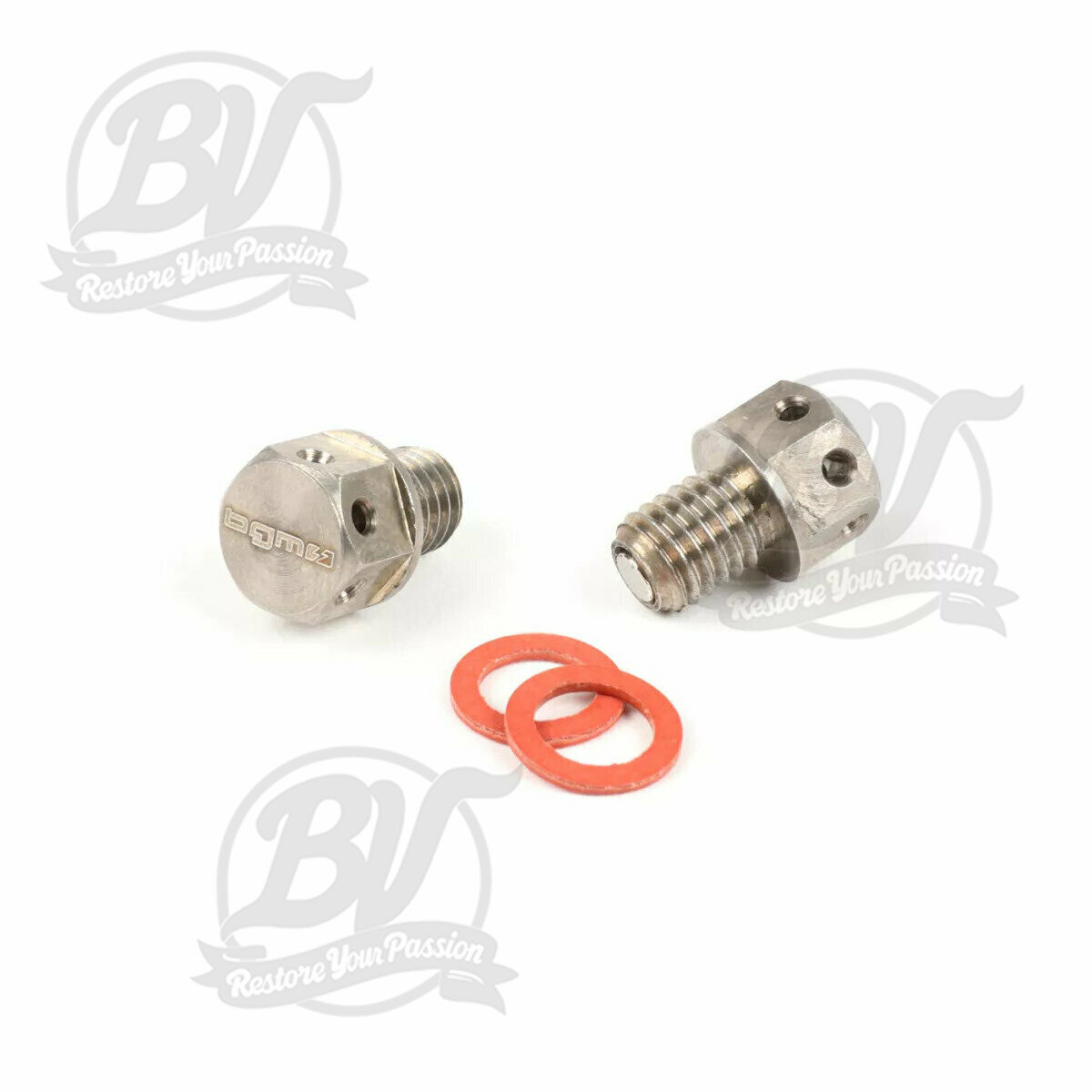 Jeu vis de vidange M8x8mm avec aimant n&eacute;odyme