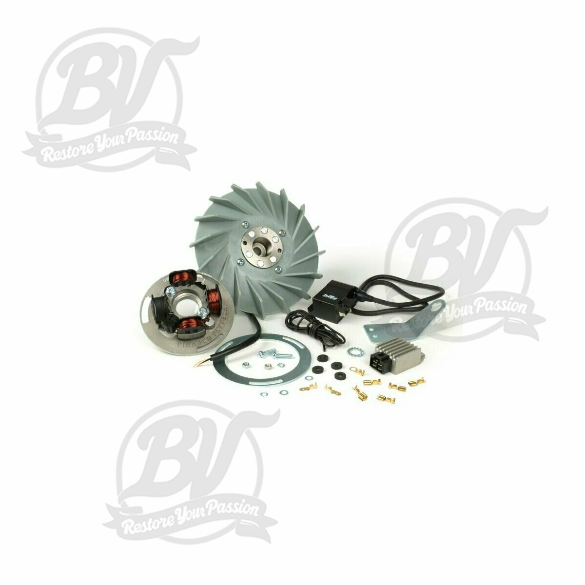 Allumage Flytech- Vespa Wideframe V15-33, VM, VN, ACMA, VB1, VGL1, VL - 1600g