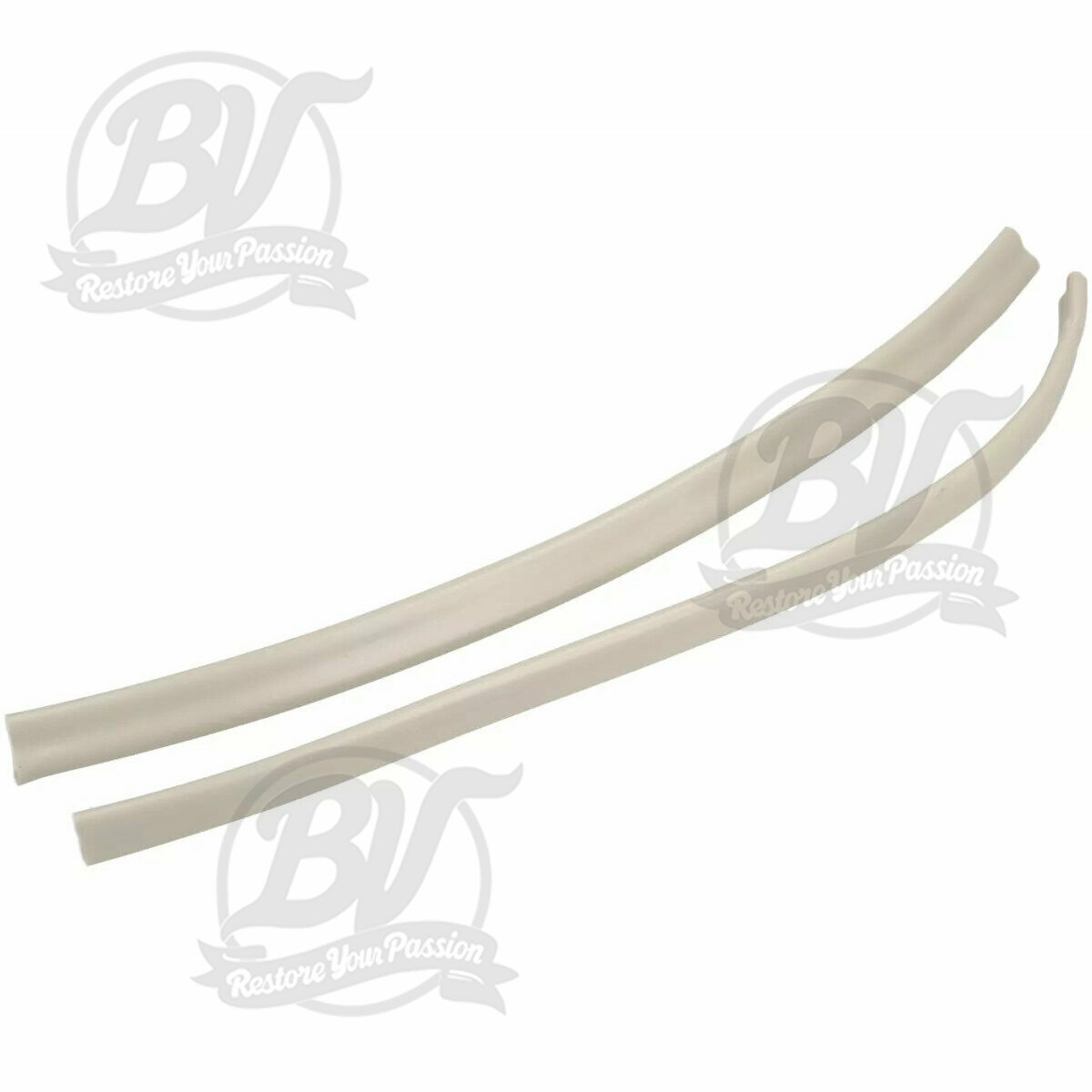 Paire de gaines de c&acirc;ble - protection de traction guidon Vespa Wideframe avec des c&acirc;bles ext&eacute;rieurs Vespa gris silex (RAL 7032) 