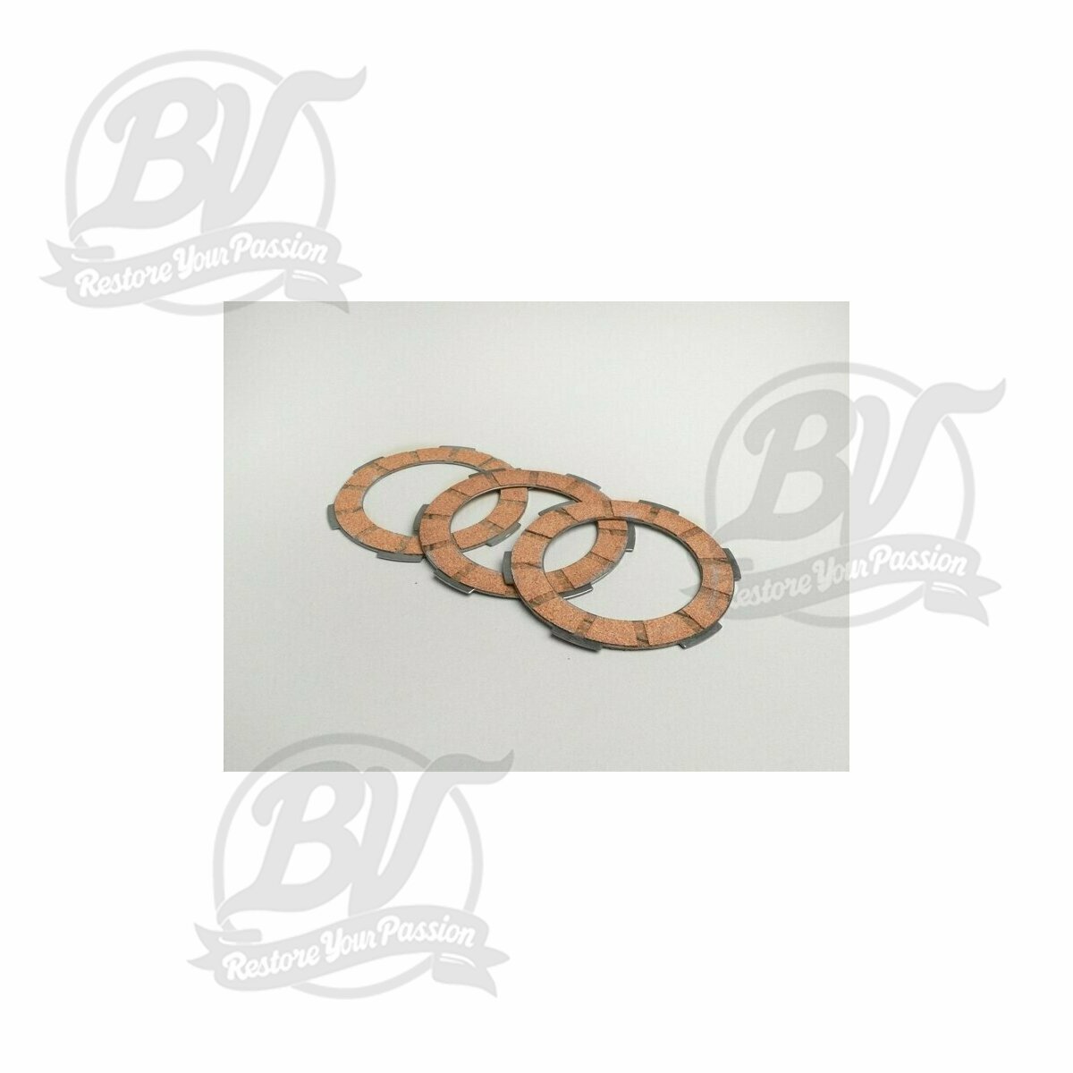 Kit disques d'embrayage garnis F.1179 Smallframe 3 disques