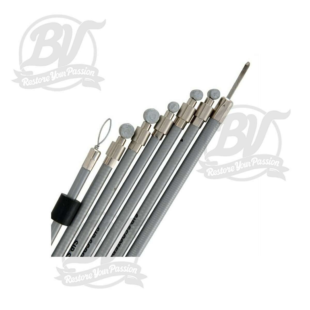 Kit de c&acirc;ble SIP PERFORMANCE pour Vespa 125 VNB2->/GT/GTR/Super/TS/150 VBB/T4/Sprint/V./Super/Rally, sans lubrification s&eacute;par&eacute;e