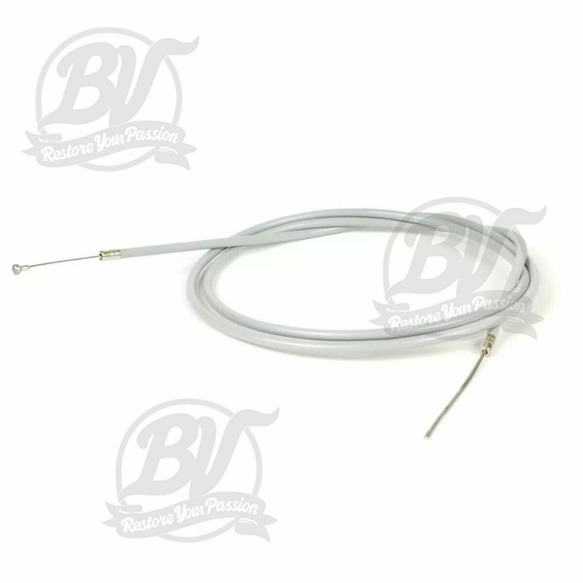 C&acirc;ble d'embrayage Vespa PX (-1984), Rally180 (VSD1T), Rally200 (VSE1T), Sprint150 (VLB1T), GT125 (VNL2T), GTR (VNL2T), TS125 (VNL3T), GL150 (VLA1T), GS160 / GS4 (VSB1T), SS180 (VSC1T) - gris