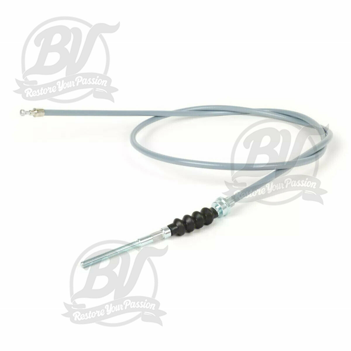 C&acirc;ble de frein avant Vespa PX Arcobaleno (1984-1997), T5 125cc gris