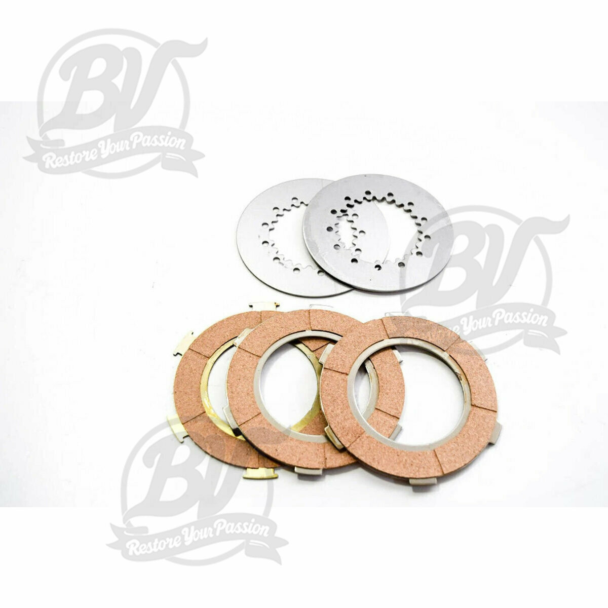 Kit disques d'embrayage garnis F.1180 AC