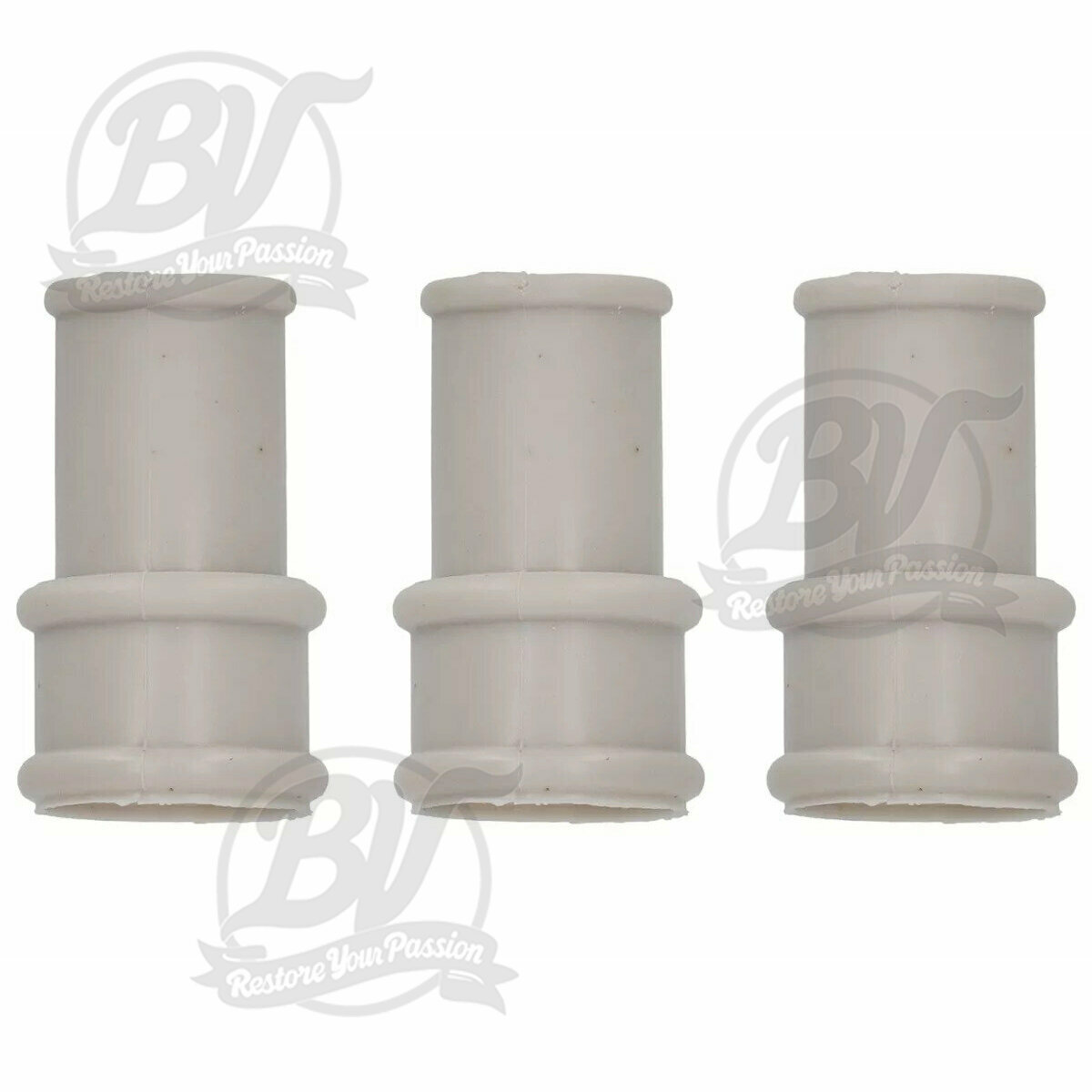 Kit de caoutchouc pour cadre V30 V33 VN VM GS150 VS1, 3 pi&egrave;ces gris silex (RAL 7032)