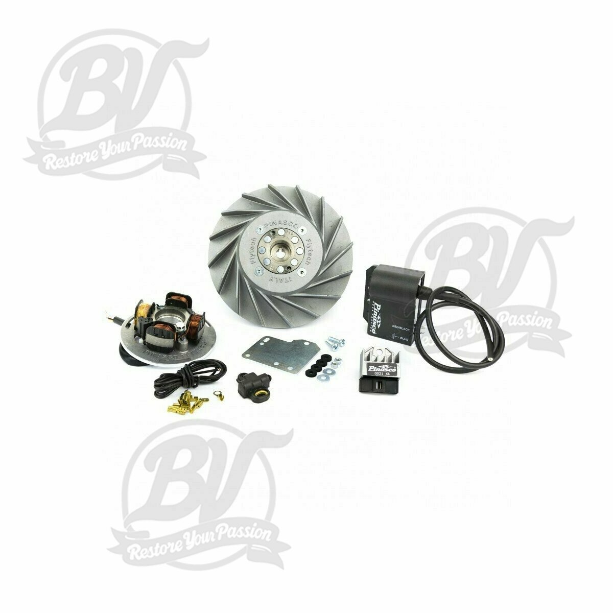 Allumage Flytech Touring C&ocirc;ne 17 mm 2,0 kg Vespa Large Frame