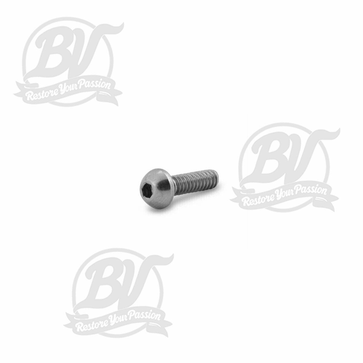 Vis Allen cylindrique bomb&eacute;e ISO 7380- M5x12mm