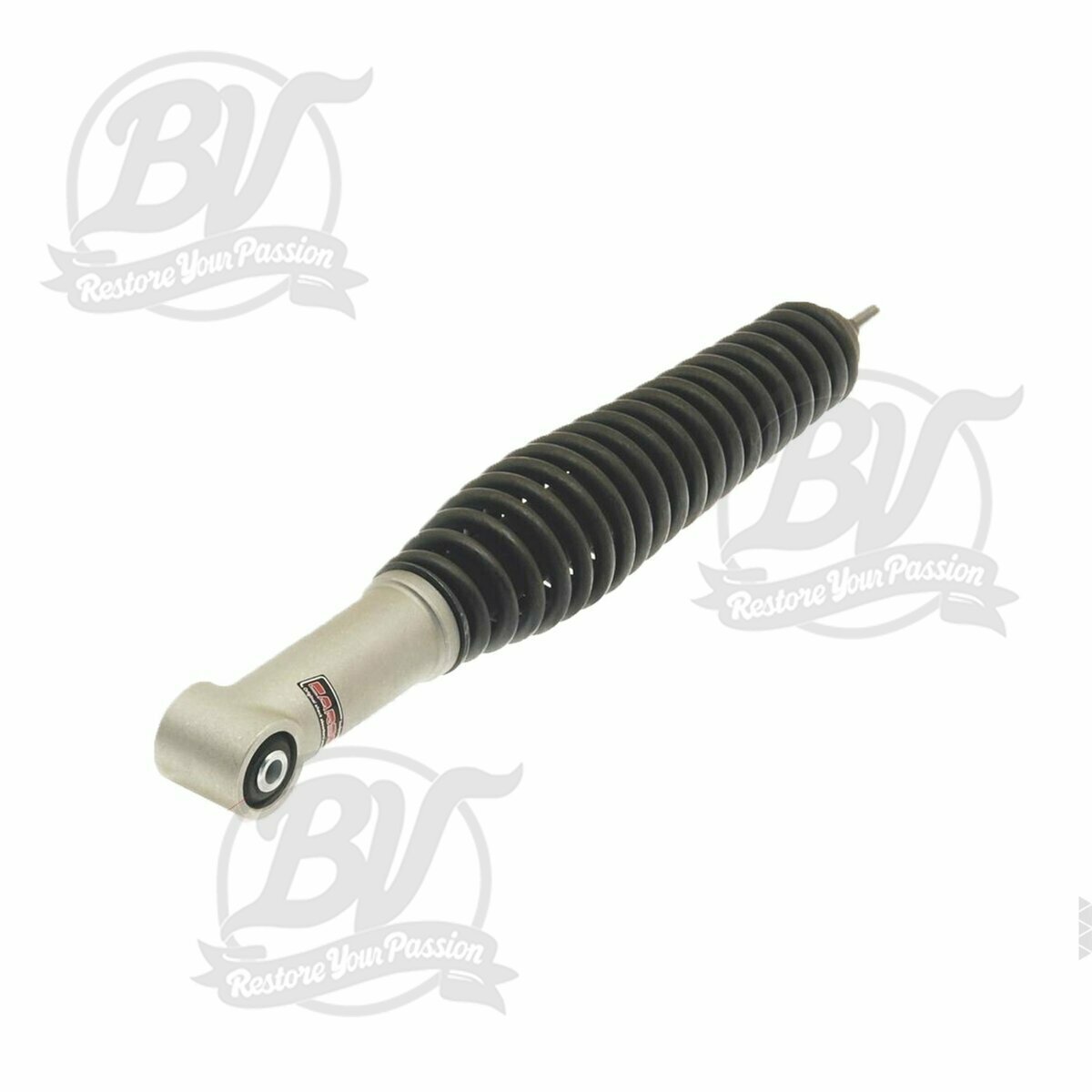 Amortisseur arri&egrave;re Vespa VN, VL, VB, GS 150 VS1-5T, corps phosphat&eacute;, ressort phosphat&eacute;