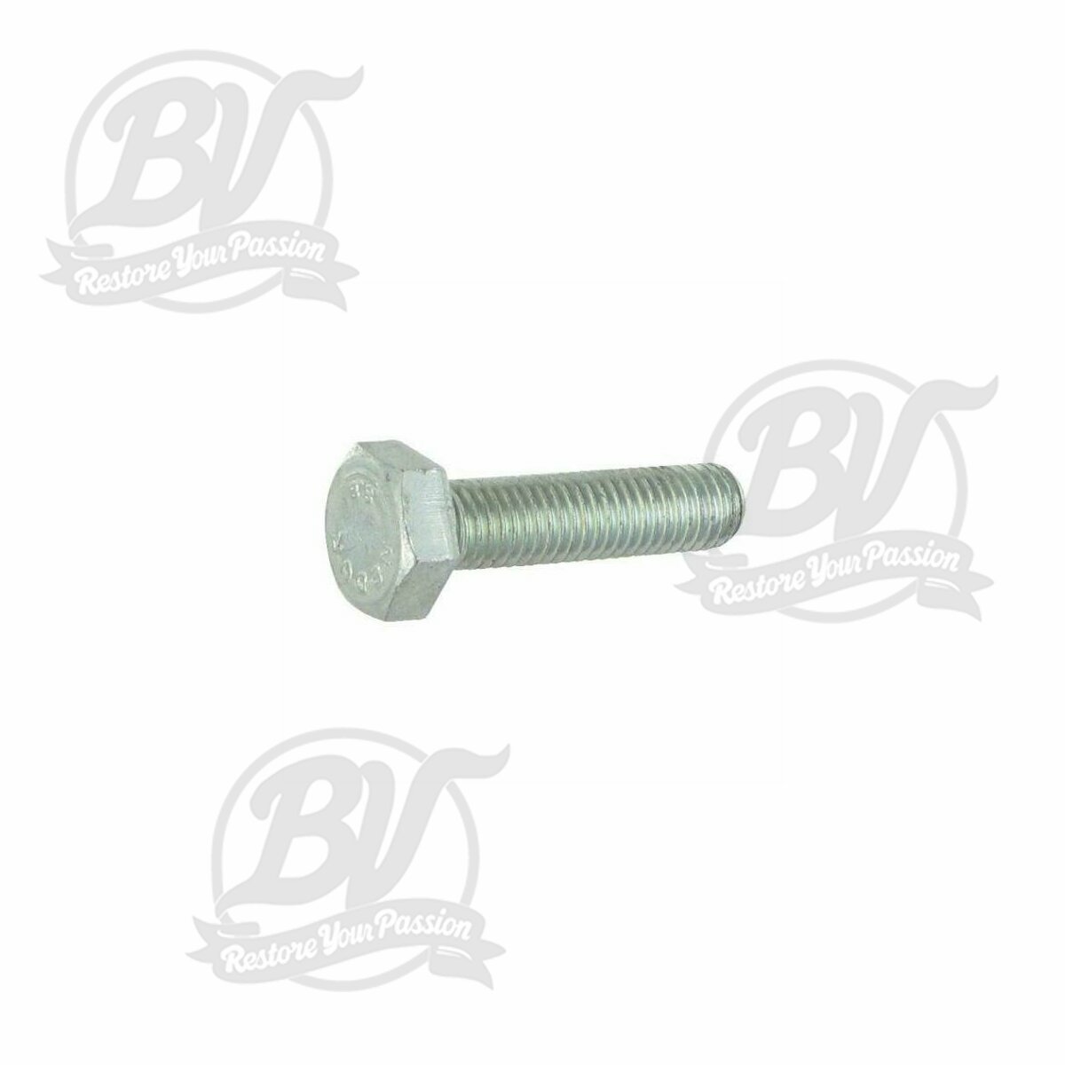 Vis &agrave; t&ecirc;te hexagonale filetage total ISO 4017 / DIN 933 M7x20