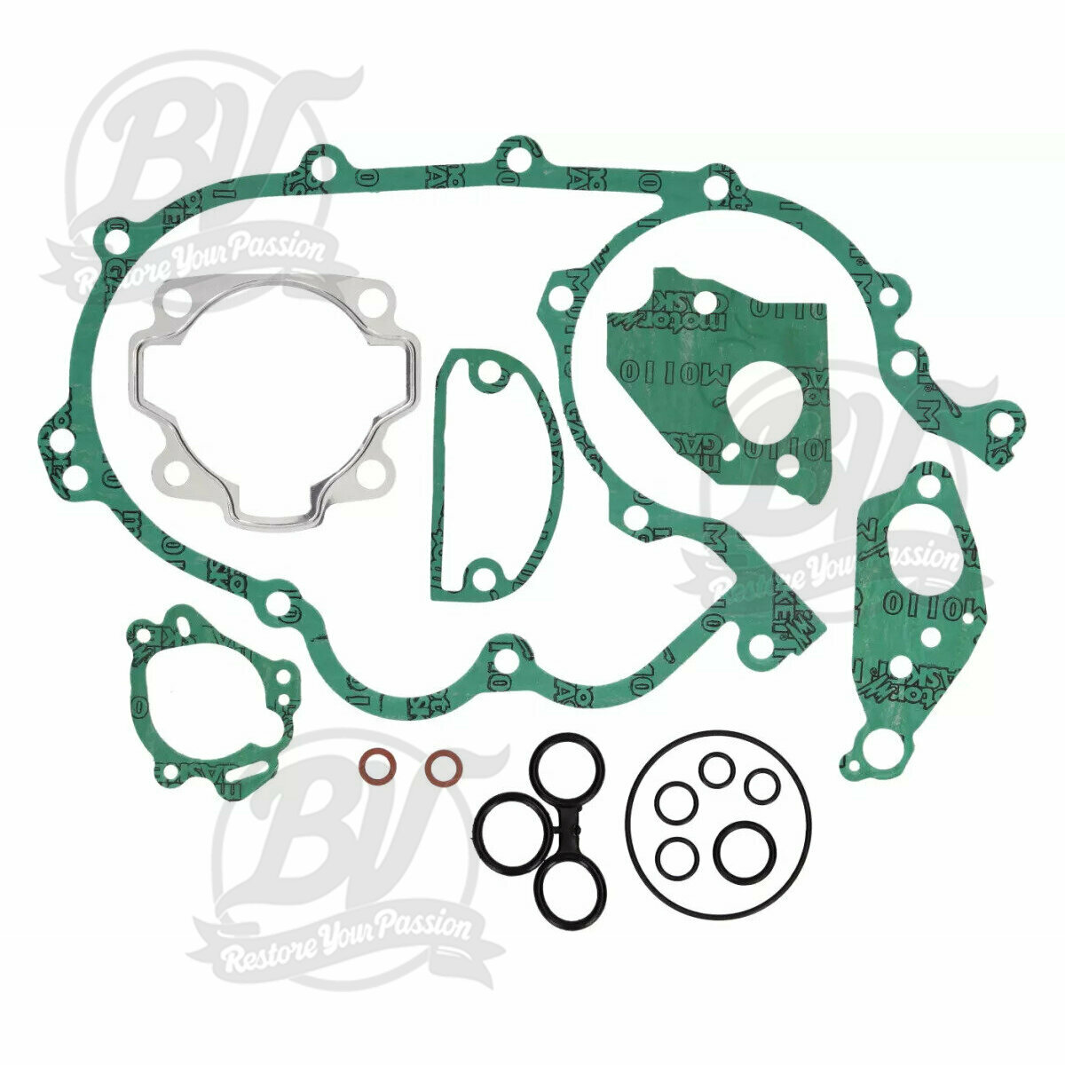 Jeu joints pour moteur Vespa PX80, PX125, PX150 Arcobaleno, Cosa 125