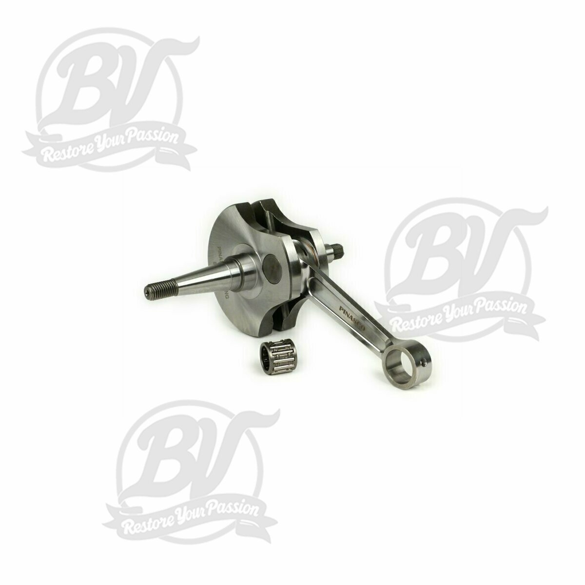 Vilebrequin Racing, admission directe, course de 57mm, bielle de 110mm- Vespa 150cc VB1T, VGL1T, VL1, VL2, VL3