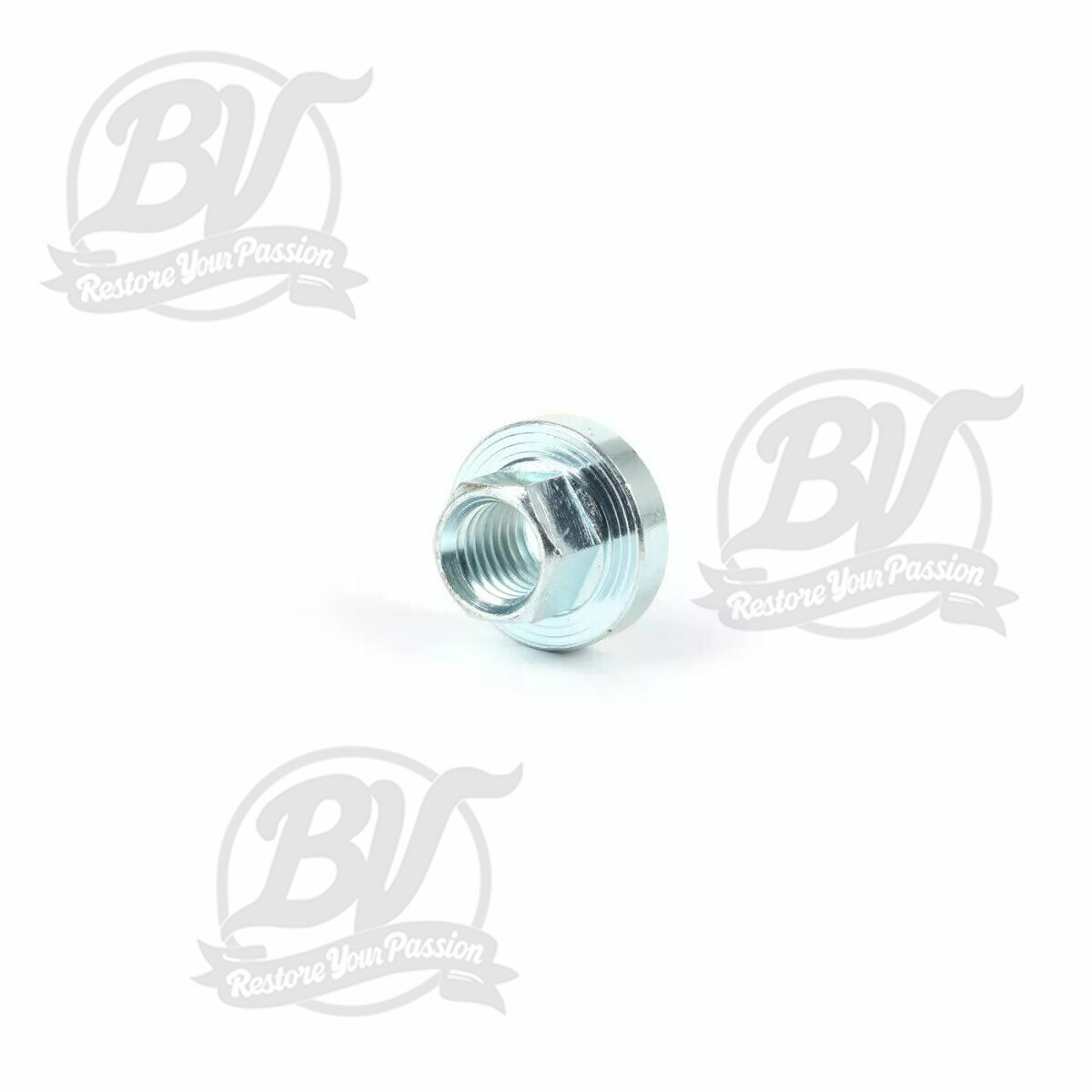 Ecrou volant d'allumage M11 x 1,50 collerette &Oslash;=25mm h=7mm SW=14