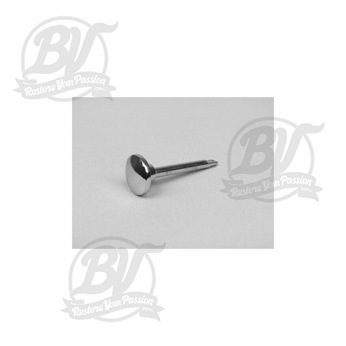 Tirette starter au ch&acirc;ssis Vespa Aluminium chrom&eacute;