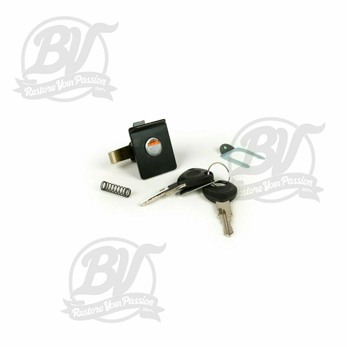 Serrure bo&icirc;te &agrave; gants PX Arcobaleno (1984-), T5 125cc - noir