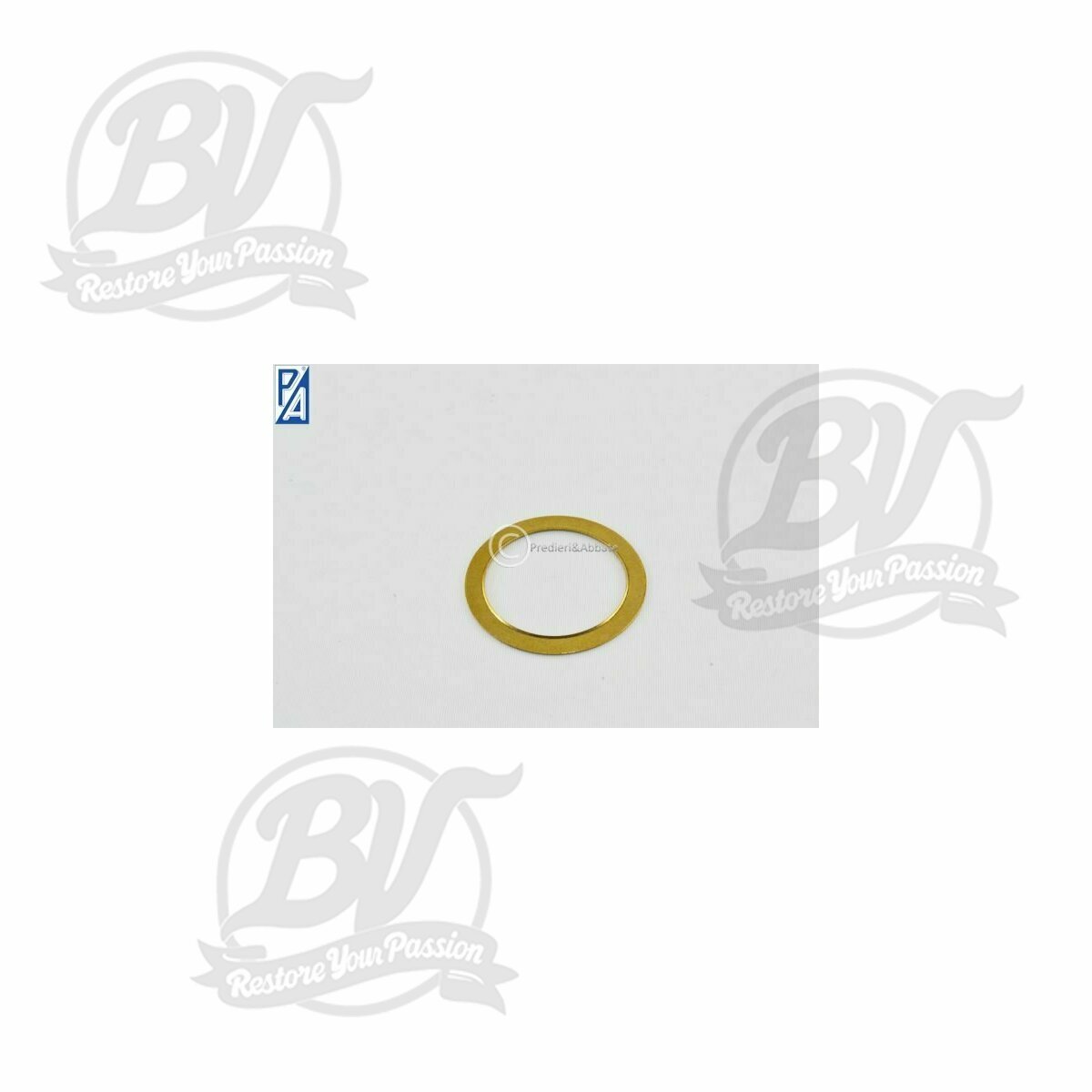 Rondelle laiton 28,3x36,2mm embrayage Vespa type PX 